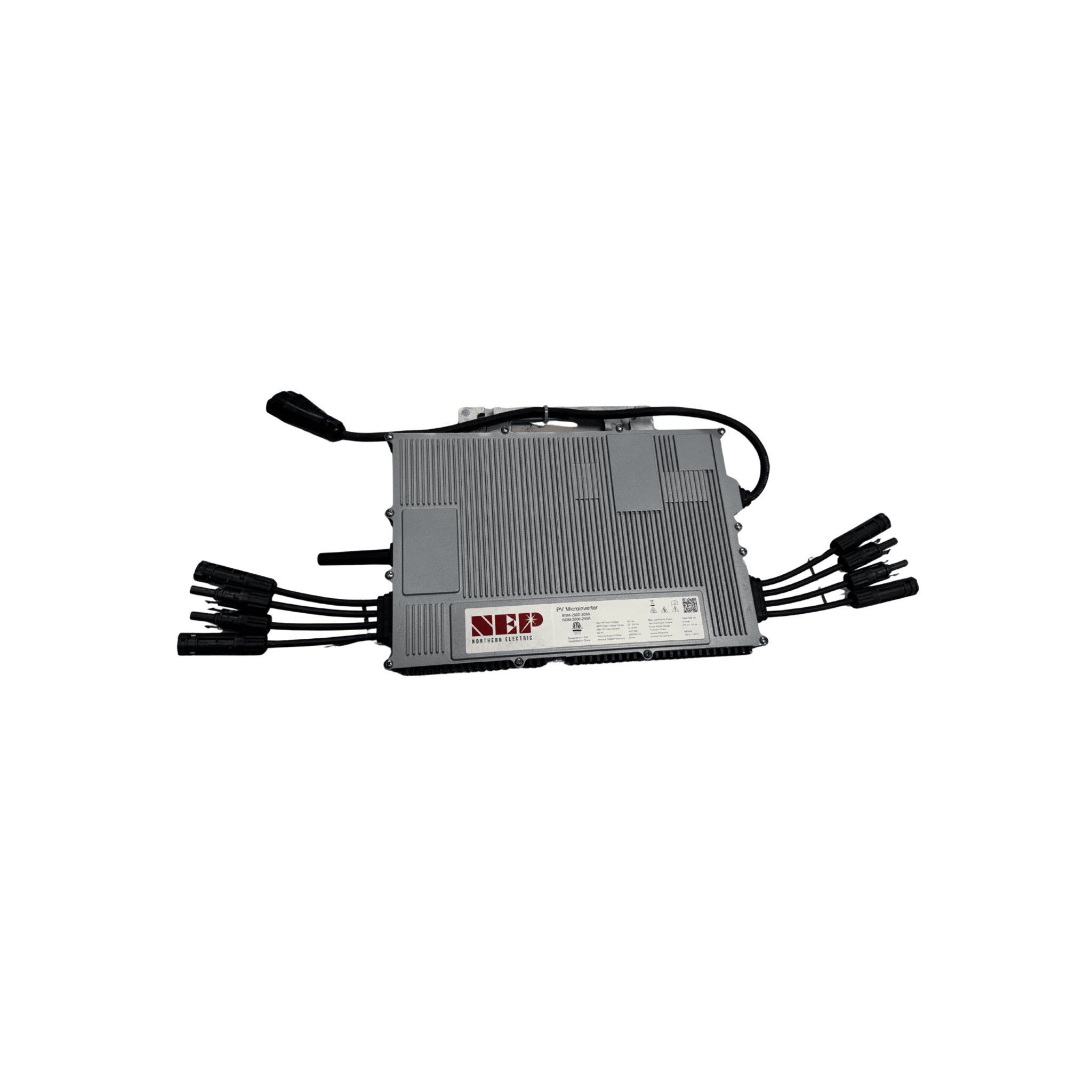 Microinversor 2.25 Kw, 220 Vca, IP67, WIFI Incuido, Soporta Oversizing a 4 Módulos de Hasta 750 W