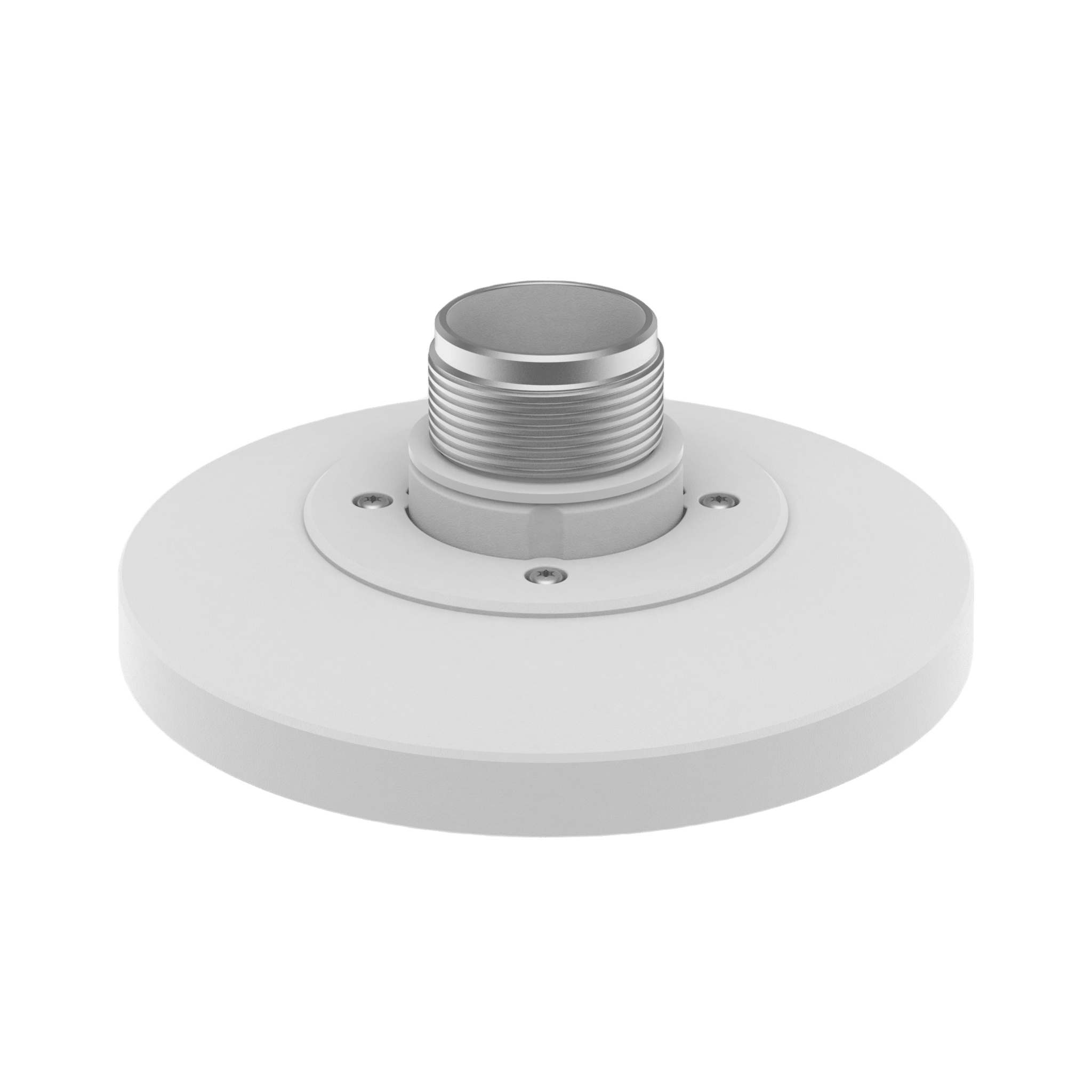 Adaptador tipo Plato necesario para montar en Pared o Techo Cámaras Hanwha serie X y P. — HANWHA VISION · SKU SBP-160HMW1