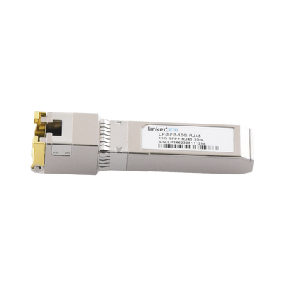 Transceptor Óptico SFP+ a RJ45 /10 Gbps / Conector RJ45 / 10GBASE-T / Distancia de hasta 30 m.