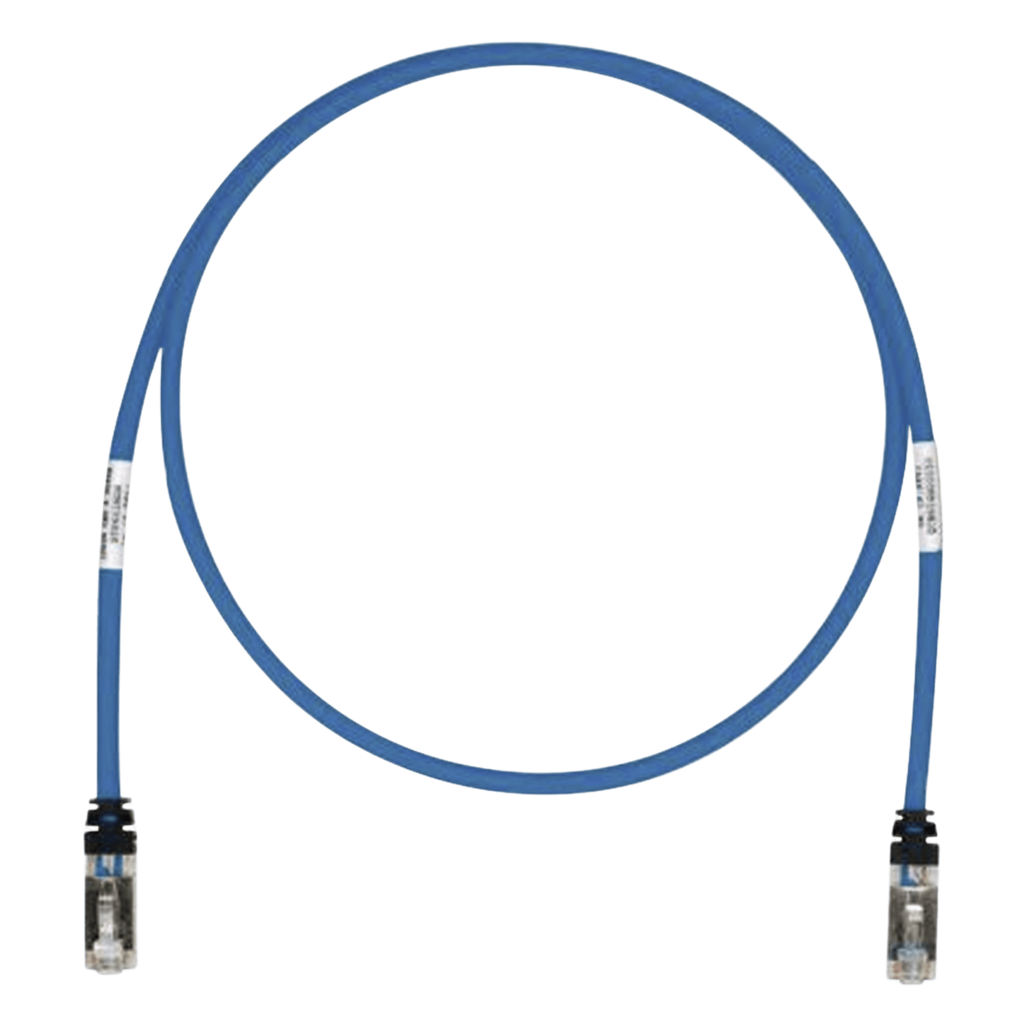 Patch Cord Cat6A, Blindado S/FTP, CM/LS0H, 0.61 Metros (2 Pies), Color Azul — PANDUIT · SKU STP6X2BU
