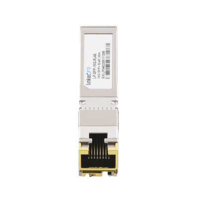 Transceptor Óptico SFP+ a RJ45 /10 Gbps / Conector RJ45 / 10GBASE-T / Distancia de hasta 30 m.