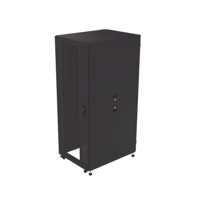 Gabinete para Telecomunicaciones Rack Estándar de 19", 42UR, 800 mm Ancho x 1000 mm Profundidad. Fabricado en Acero, Se envía el Gabinete Armado.