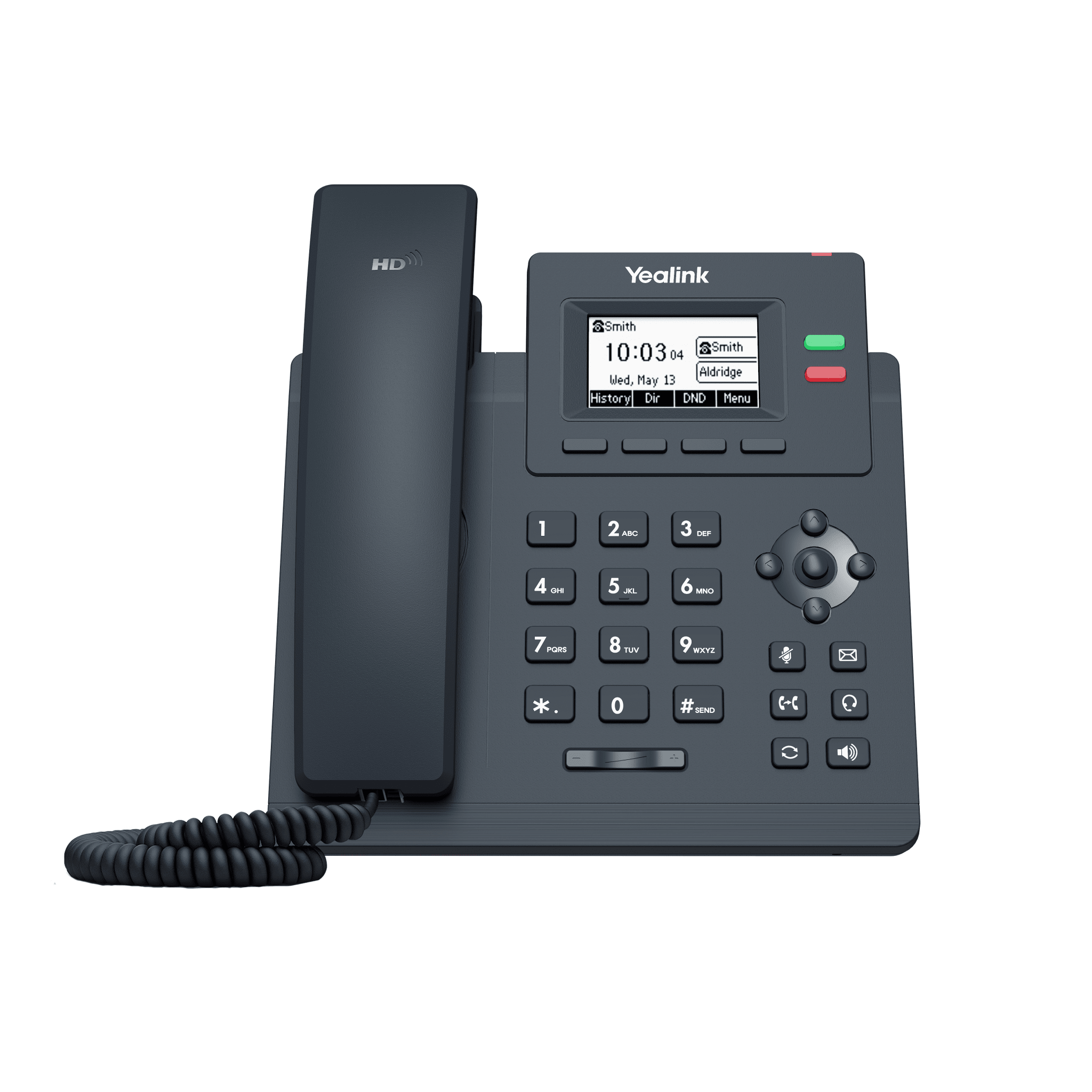 Teléfono IP Empresarial Yealink SIP T31P con 2 Líneas SIP y Conferencia de hasta 5 Participantes