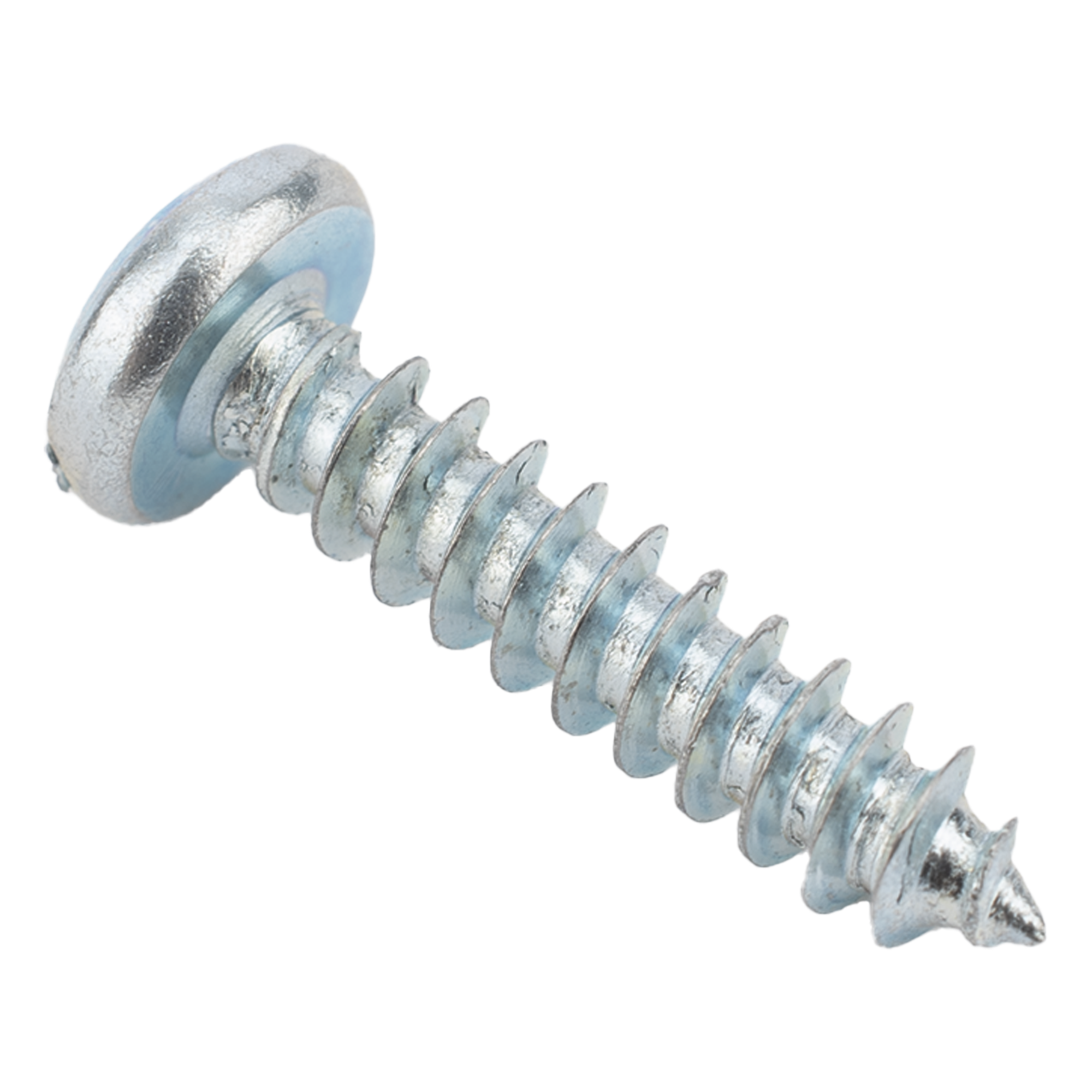 Paquete de 20 taquetes blancos  3/4" y 20 tornillos 8mm x 3/4" (1101-05002)