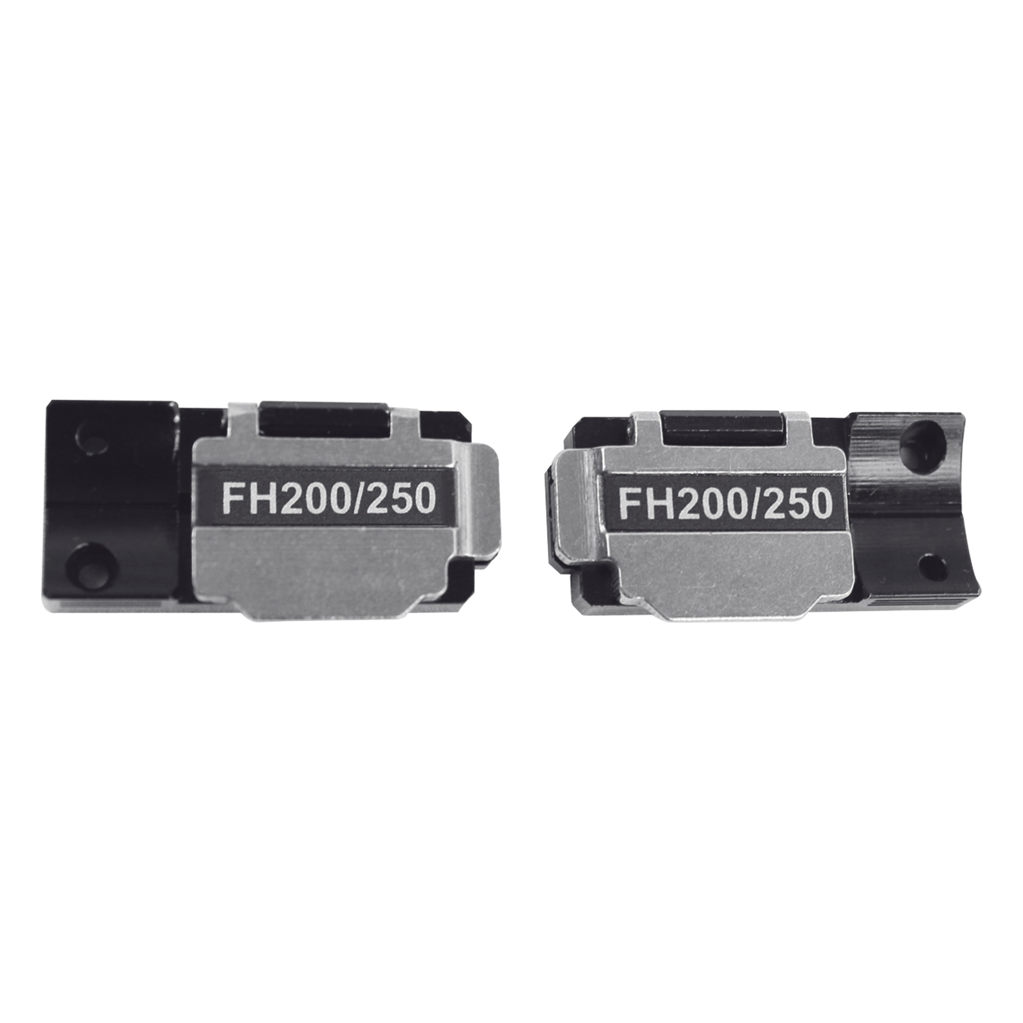 Par de Sujetadores (Holders) para Fibra Óptica 250 Micras para Fusionadoras Tempo — TEMPO · SKU 1332-250