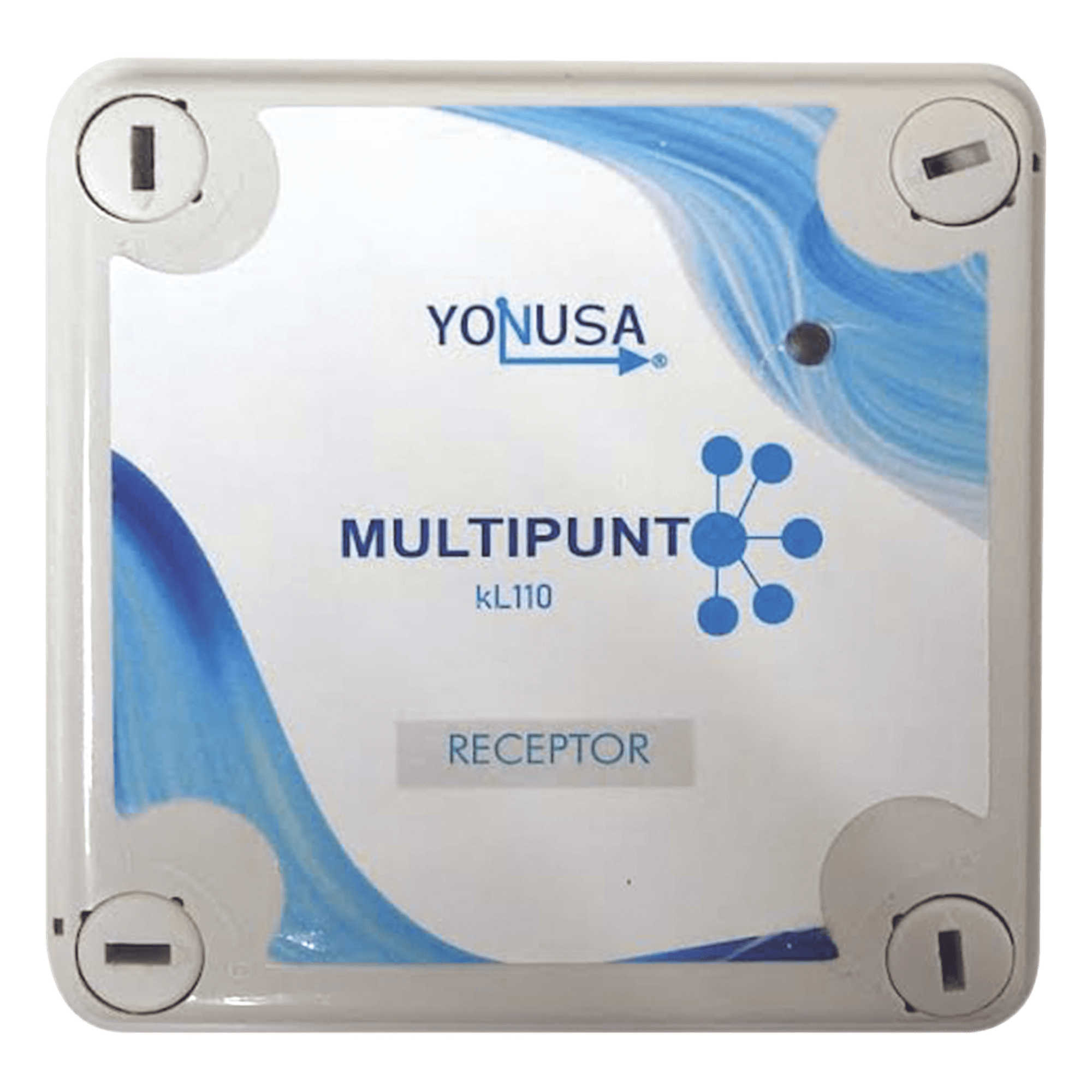 Receptor Inalambrico para KLT110 / 1 KM Linea de Vista / Soporta 10 Equipos — YONUSA · SKU KLR110