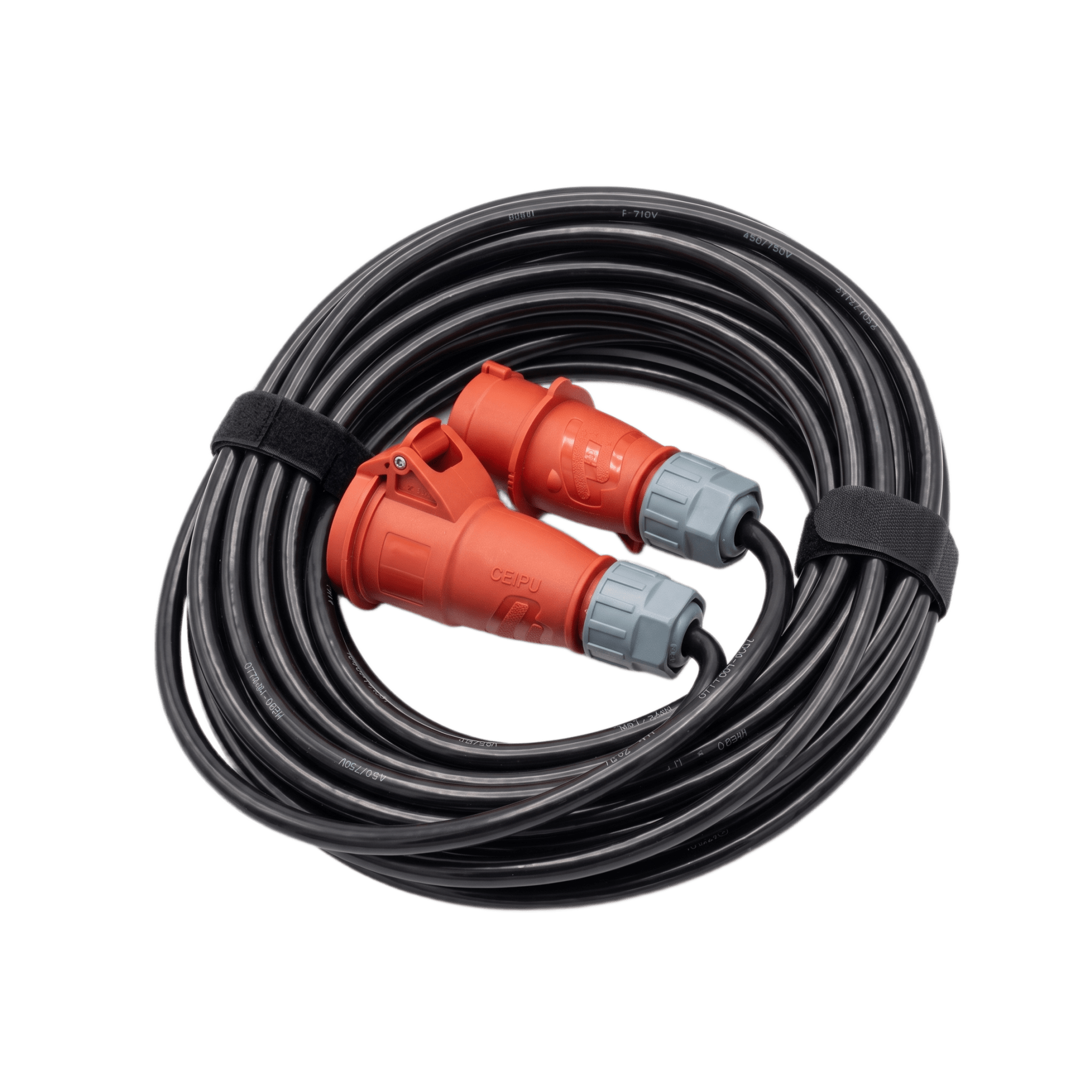 Manguera de Alimentación Trifásica Profesional Para Polipastos Eléctricos Alto Voltaje / IP44 / Uso Intensivo Móvil / -25°C a +60°C