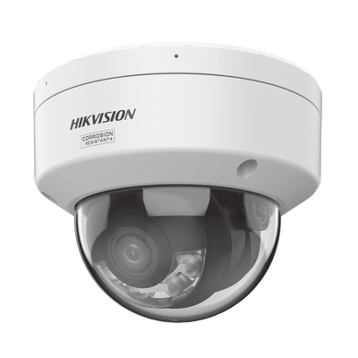 [Dual Light + ColorVu 3.0 + HikAI] Domo IP 8 Megapixel / Lente 2.8 mm / 30 mts IR + Luz Blanca / 2 Microfonos Integrados / Exterior IP67 / WDR 130 dB / ACUSENSE 3.0 / Metal / NEMA 4X / ACUSEEK