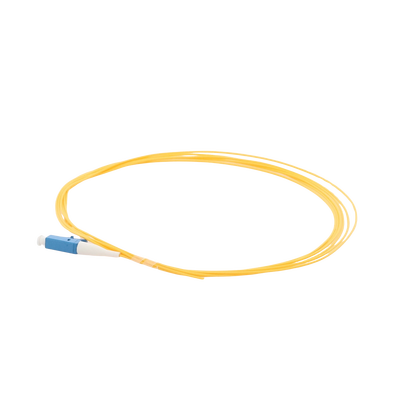 Pigtail de Fibra Óptica Monomodo LC/UPC, Simplex de 2 Metros (6.56 Pies)