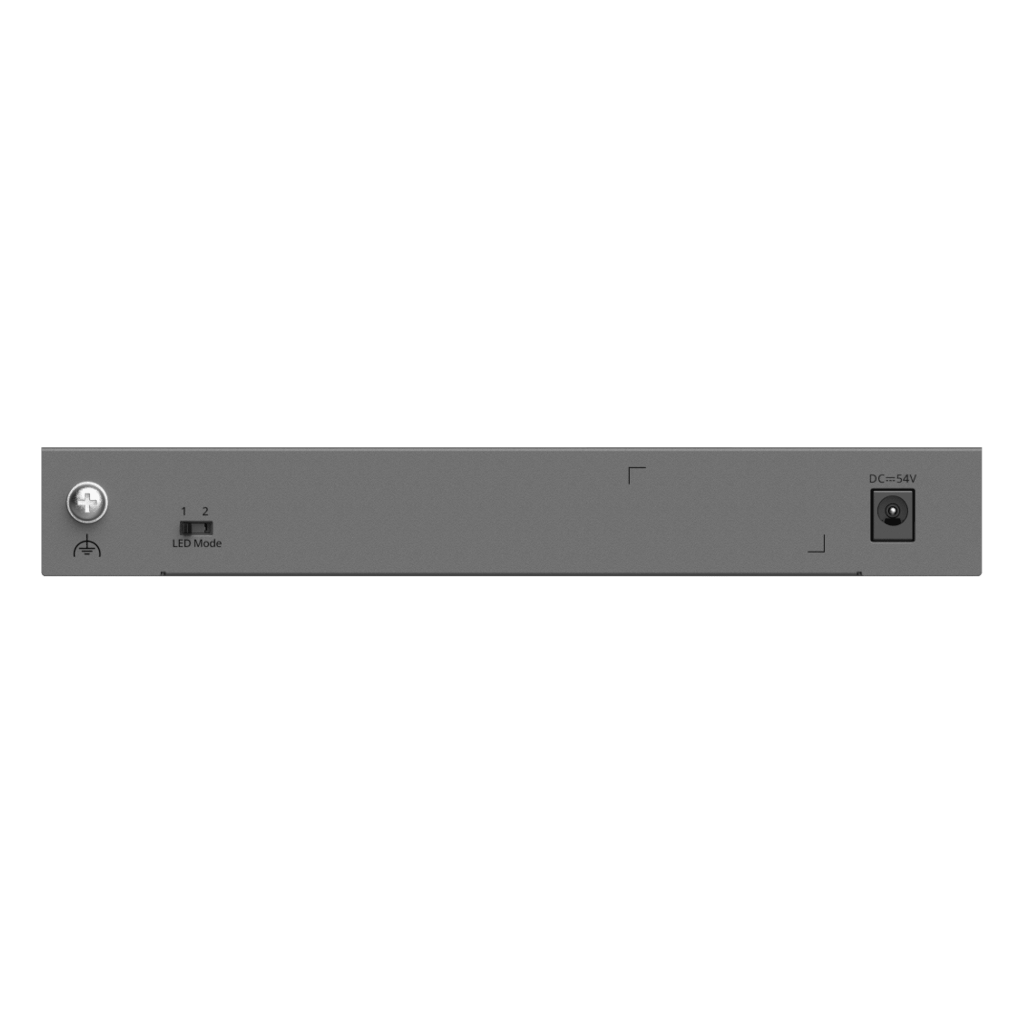 Switch PoE Gigabit Smart Cloud-Managed / 11 Puertos / 8 Puertos PoE+ 120 W / 1 Puerto SFP Uplink / Capa 2 / Sin Ventilador / Protección 6 kV