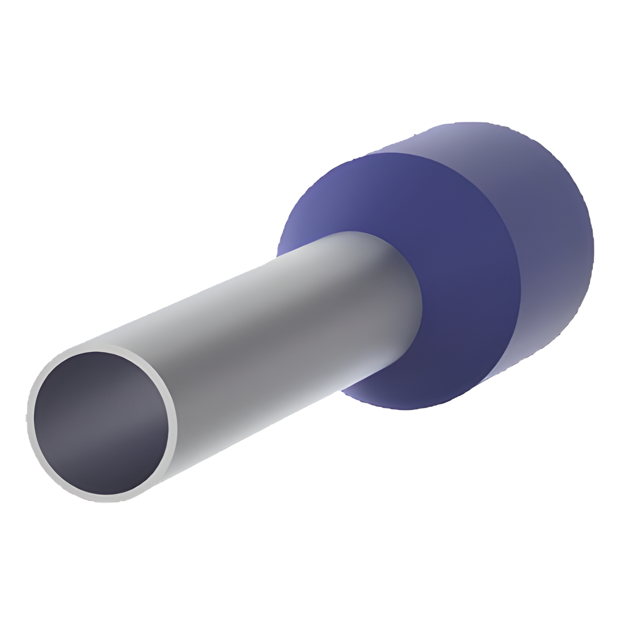 Ferrule Aislado PAN-TERM para Cable 14 AWG, Largo 12mm, DIN Color Azul. Paquete 500 Piezas — PANDUIT · SKU FSD80-12-D