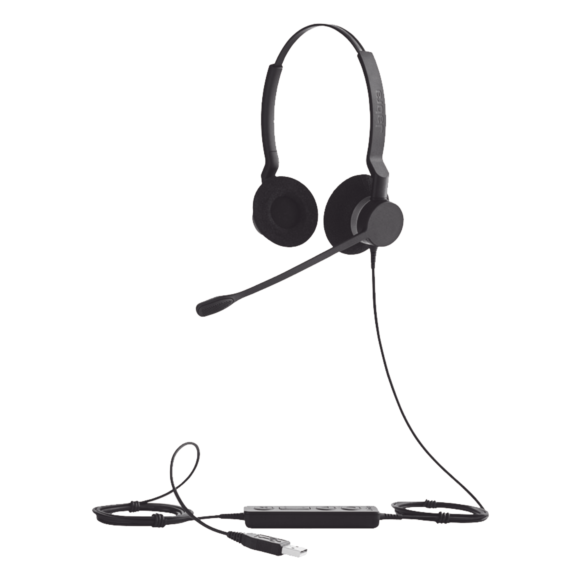 (2399-829-109) Biz 2300 Duo con conexión USB — JABRA · SKU BIZ-2300-DUO-USB-UC