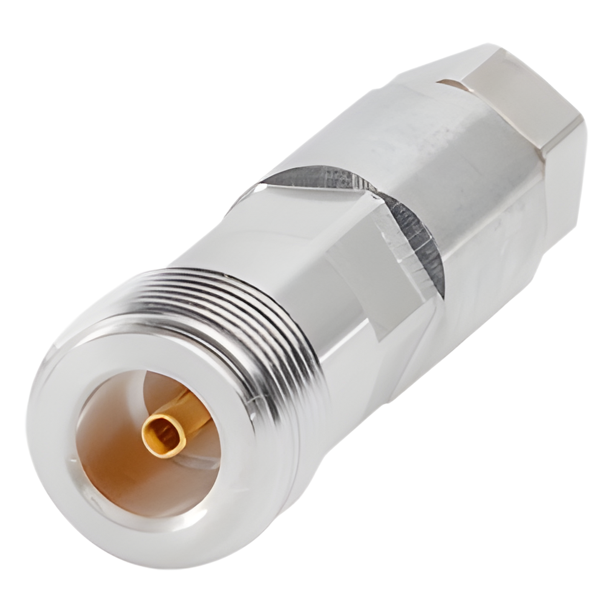 Conector tipo N hembra para FSJ1-50A — ANDREW / COMMSCOPE · SKU F1-PNF