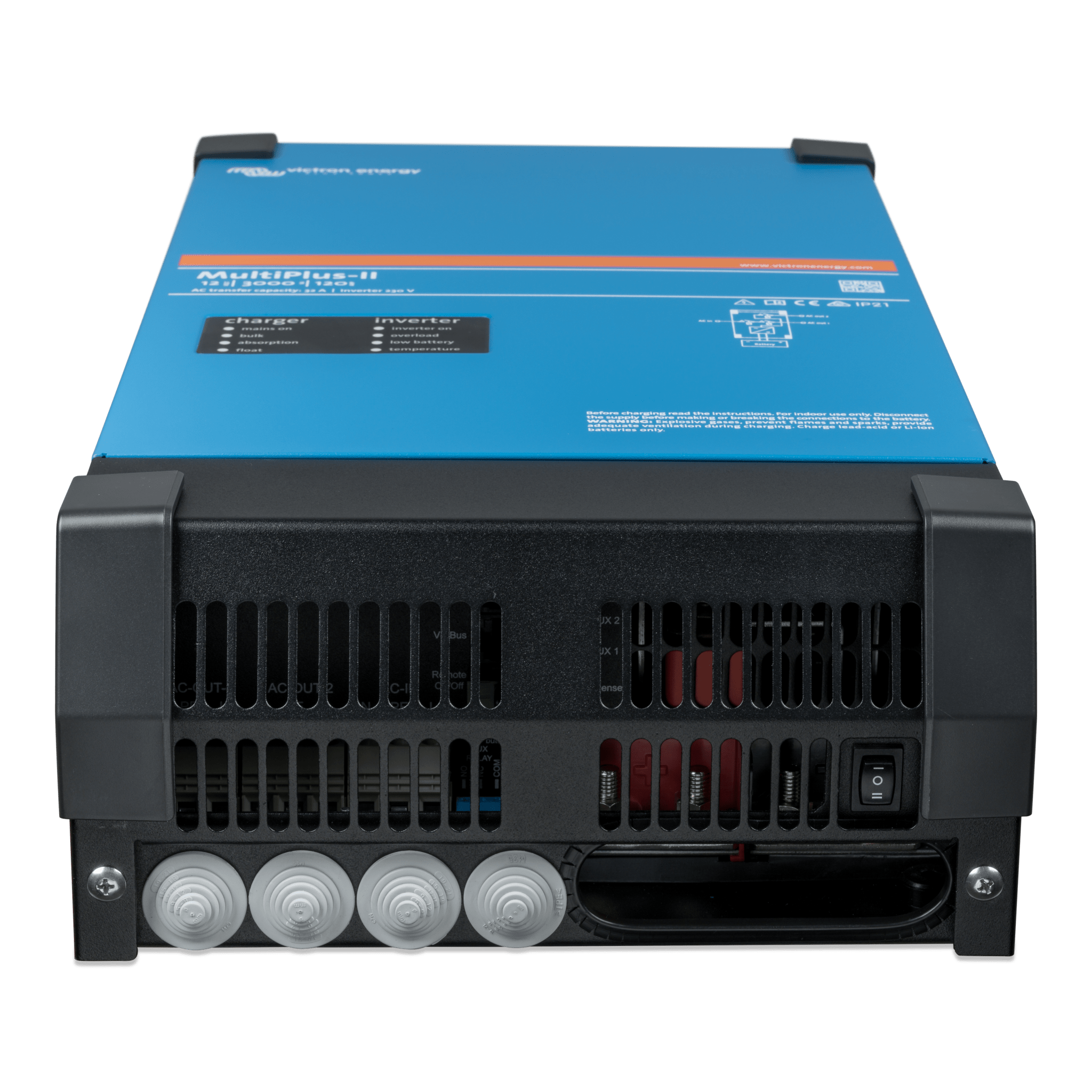 MultiPlus-II 48/3000/35-50 / Inversor Cargador de Onda Pura / Entrada 48 Vcc / Salida 2400 W 120 Vca 60 Hz