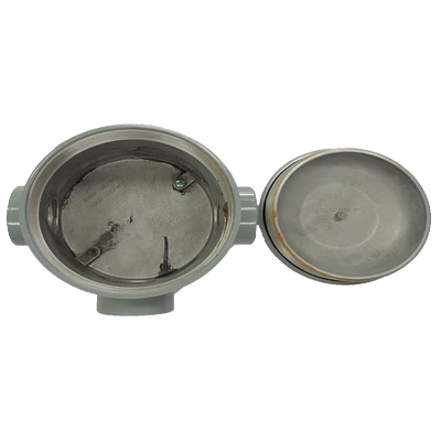 Caja con Tapa Tipo GRT de 1/2" (12.7mm) / Caja a Prueba de Explosión / Para Áreas Peligrosas / Libre de Cobre.