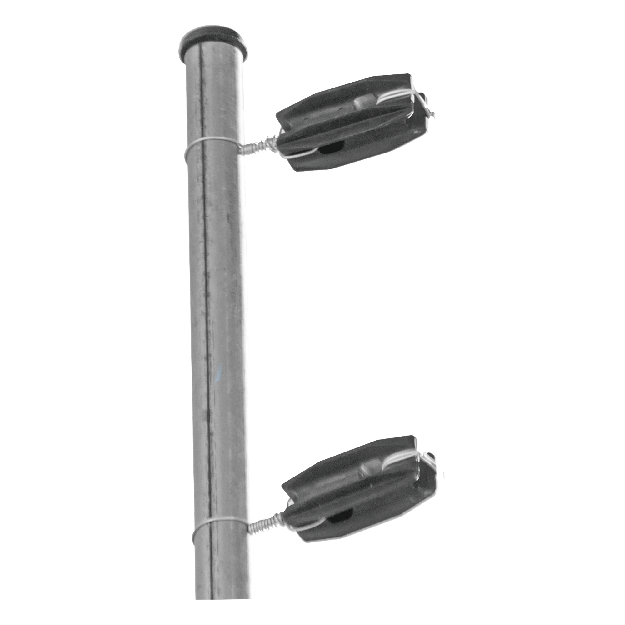 Aislador de Esquina para Cercos Eléctricos / 18 kV / Resinas Vírgenes / Resistencia 7.5-10.2 kg / Anti UV / 66 mm x 31.6 mm