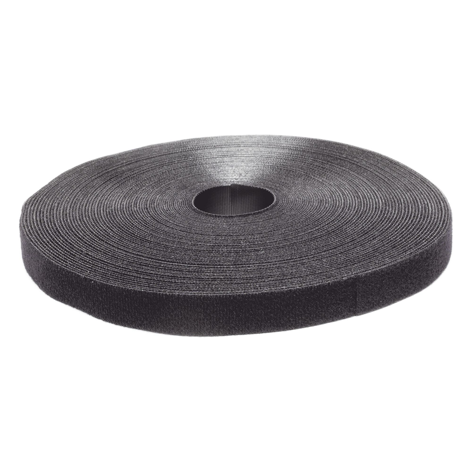 Rollo de Cinta de Contacto, de 75 Pies (22.9m) de Largo, 19.1 mm de Ancho, Color Negro