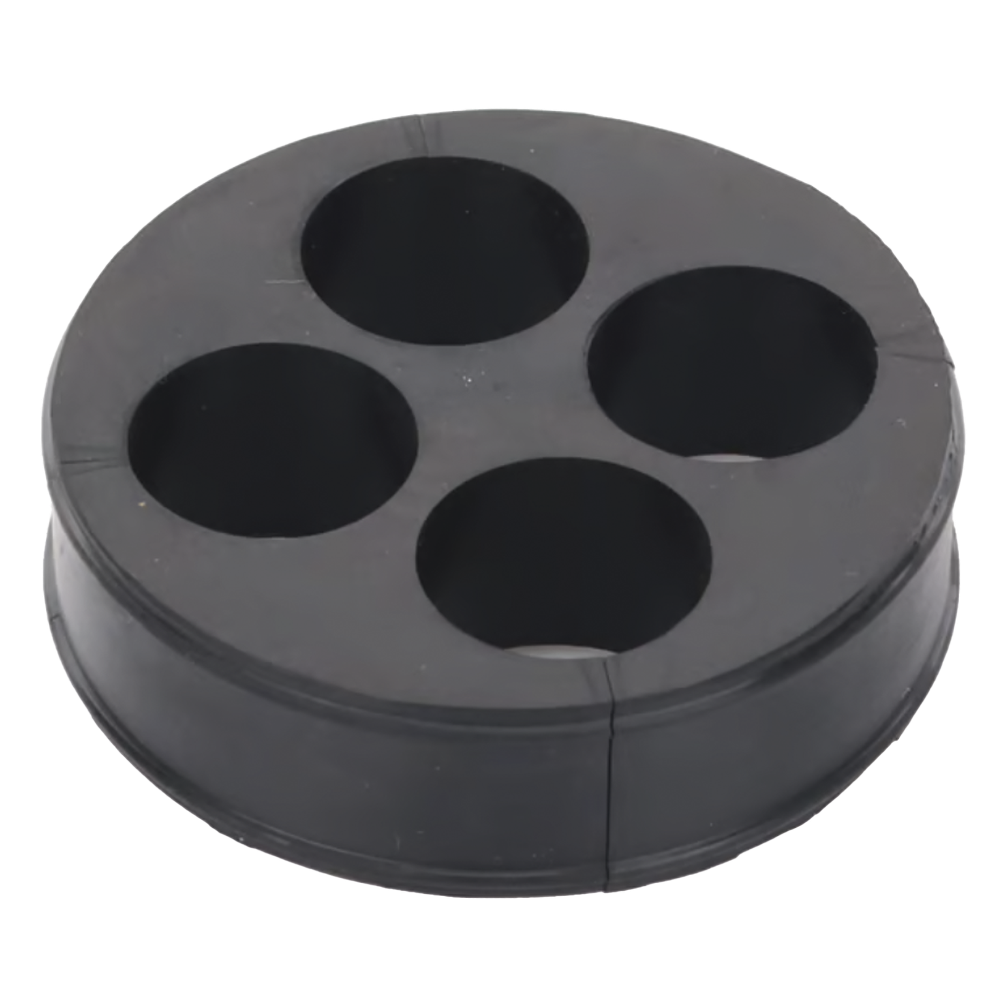 Inserto de Caucho de 4" Con Cuatro Orificios para Cable de 7/8 in — SYSCOM TOWERS · SKU CI-4-78