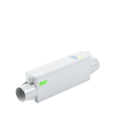 Filtro de ¾” para Tuberías de Detección de Humo por Aspiración VESDA, Color Gris