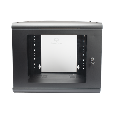 Gabinete de Pared 9U de 635 mm de Profundidad, Rack de 19 in en Acero Reforzado: Compacto y Resistente para Soluciones Profesionales