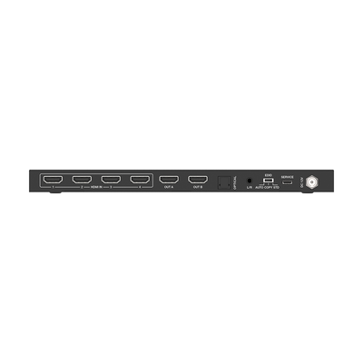 Matricial HDMI | 4x2 | 4K2K@60Hz | HDR | YCbCr 4:4:4 | EDID Auto | Extractor de Audio | Salida de audio análoga y digitalizados | HDCP 2.2 | 18 Gbps