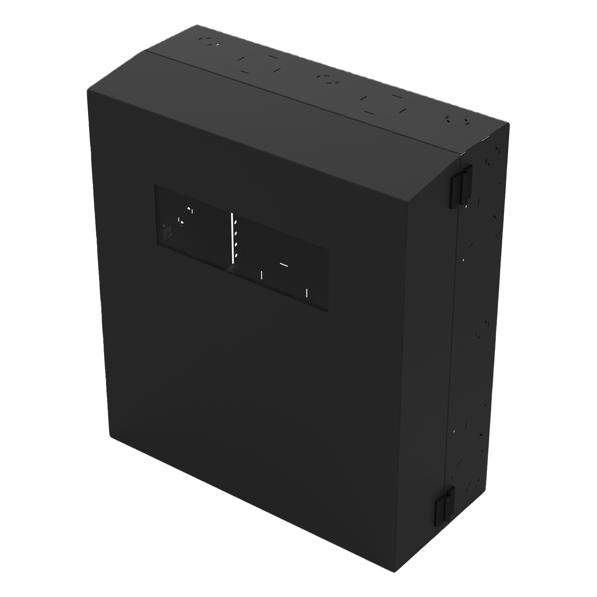 Gabinete de Pared con Rack Horizontal de 6 UR, con Ventanilla de Inspección, Se envía el Gabinete Armado. — LINKEDPRO BY EPCOM · SKU LP-GPH-06R2
