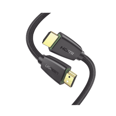 Cable HDMI 2.0 de Nylon Trenzado / 10 Metros (32.81 Pies) / 4K@60Hz / HDR / 3D / HEC (Canal Ethernet HDMI) / ARC (Canal de Retorno de Audio) / Color Profundo de 48 Bits / Audio de 32 Canales / HDCP 2.2 / Audio DTS: X / 18 Gbps / Blindaje de 4 Capas