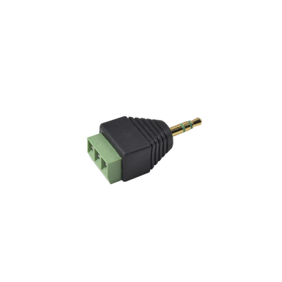 Adaptador para Audio y Video de 3.5 mm con Terminal Atornillable