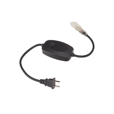Adaptador de corriente con control de funciones manual, para manguerea Neón LED RGB JUML-5050-03.