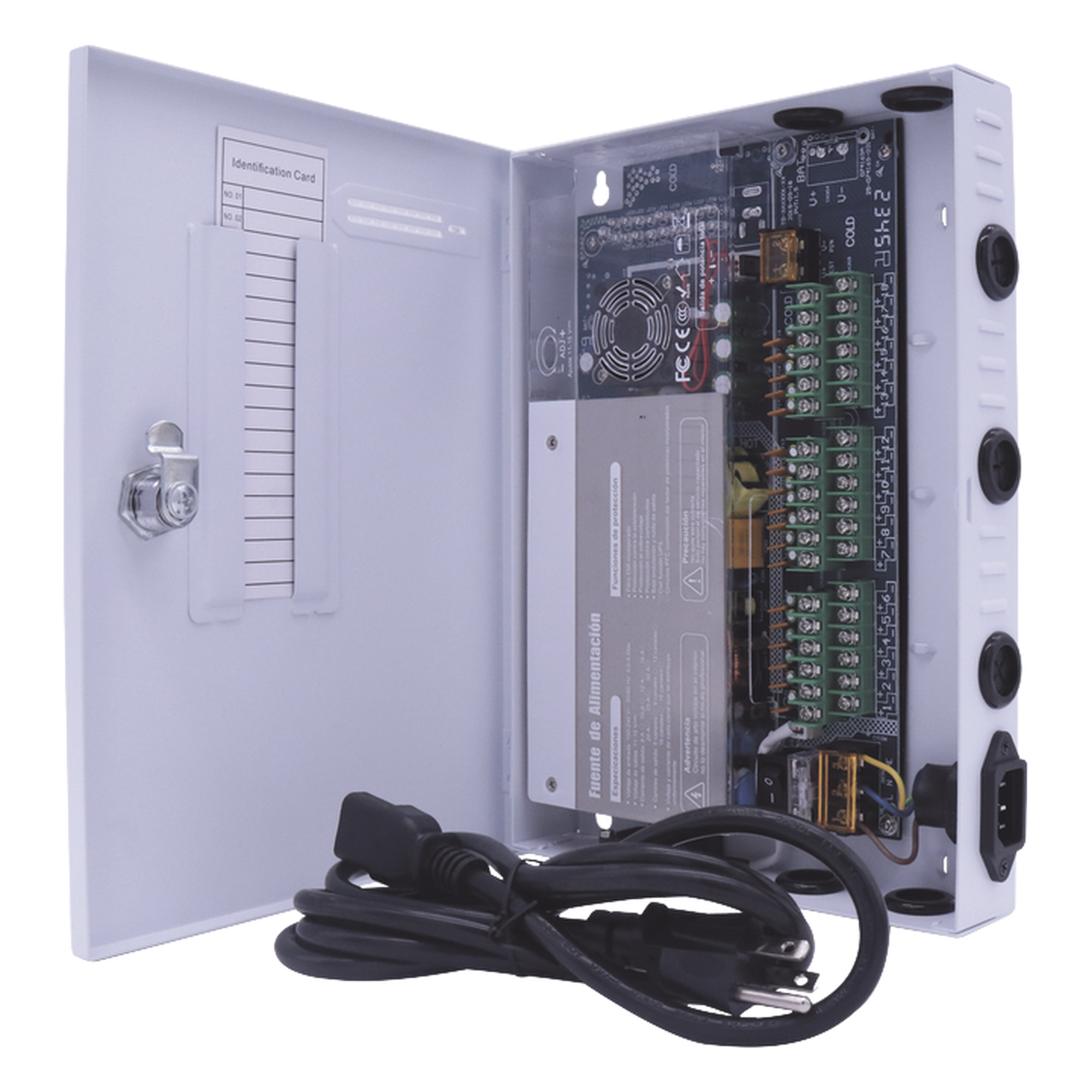 Fuente PREMIUM / 11-15 V / 18 canales / 30 A / Alta tecnología en seguridad / Doble ventilador / Hasta 1.85 Amperes por Salida / Filtro de Ruido por canal / Diseño de alta gama.