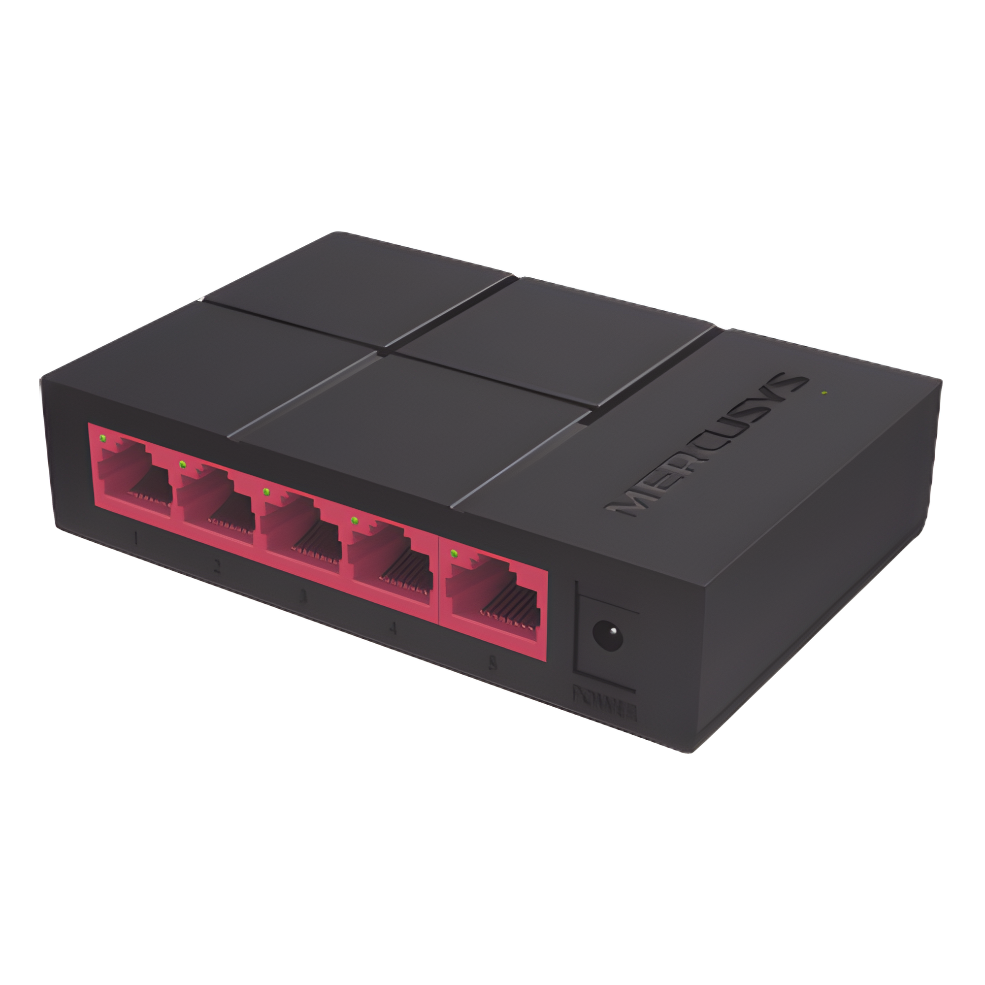 Switch NO Administrable / Para escritorio / Carcasa de Plástico / 5 puertos 10/100/1000 Mbps / Diseño Compacto / Plug and Play — Mercusys · SKU MS105G