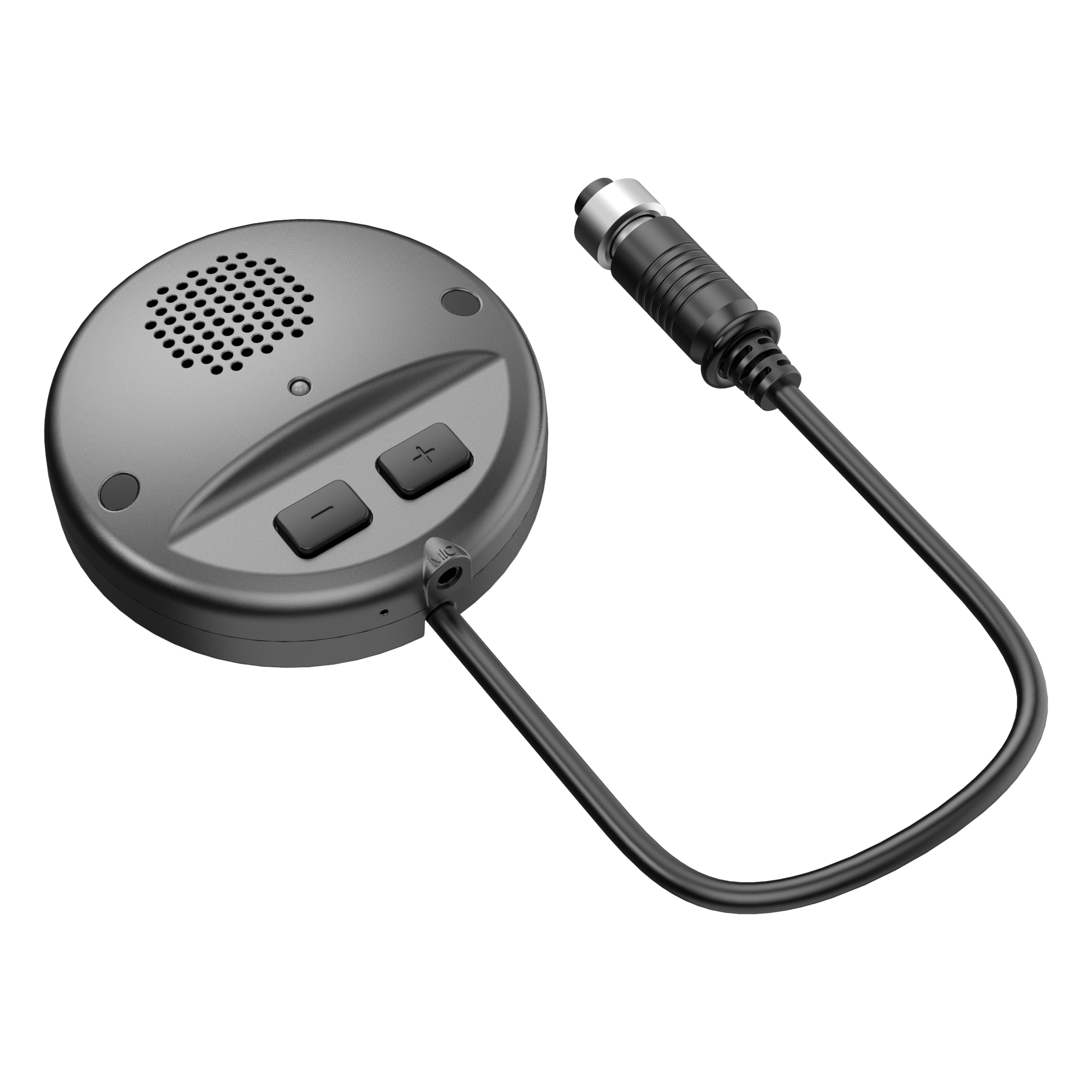 Accesorio para Audio de 2 Vías / Compatible con DVR Móvil HIKVISION / Conector Tipo Aviación / Micrófono y Altavoz Integrados · SKU DS-1350HM(AE)(1M/4PIN)