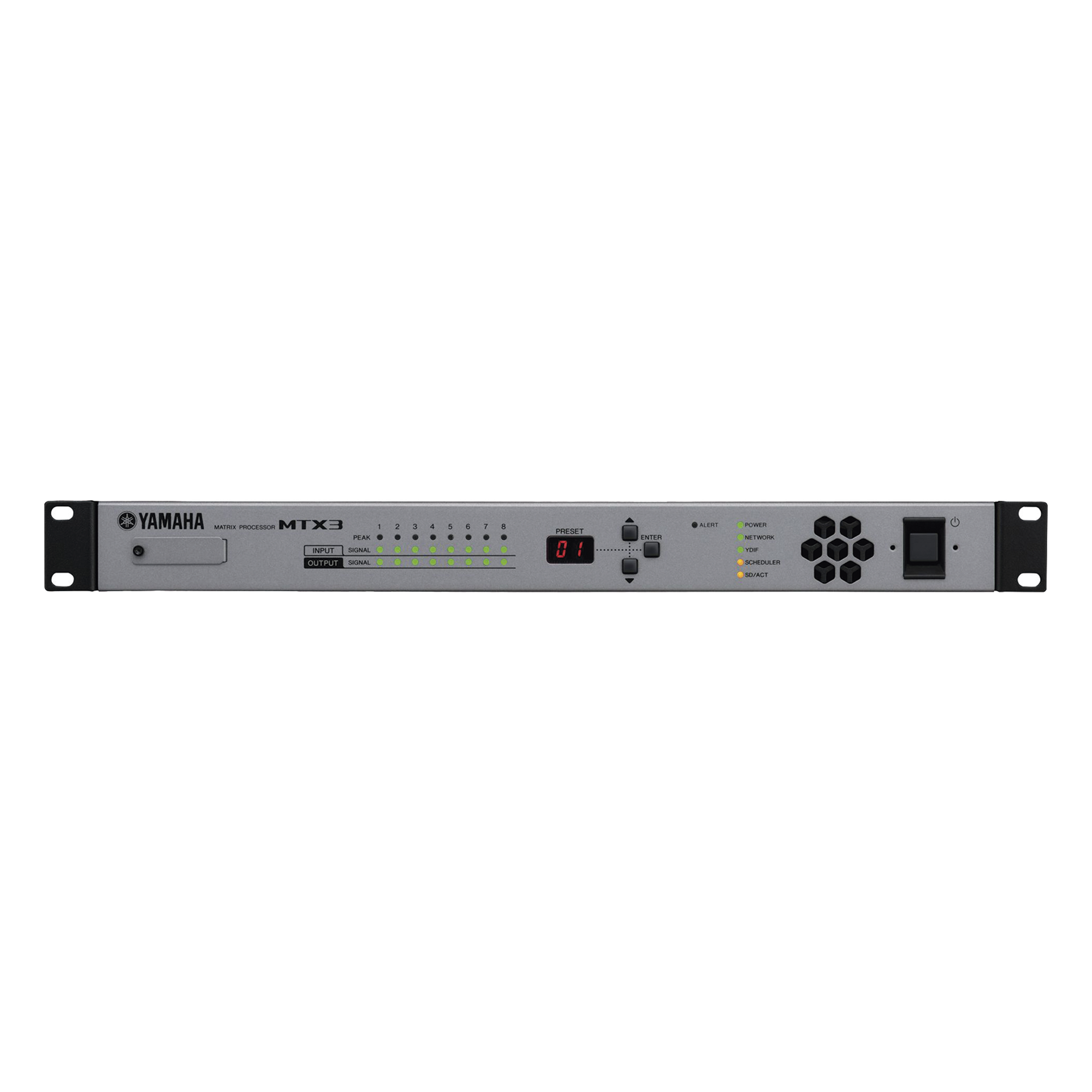 Procesador Matricial de Audio | 26 Entradas | 8 Salidas | Ideal para Instalaciones Comerciales — YAMAHA · SKU MTX3