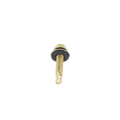 Tornillo Punta Broca Sello Montado 6.5 X 38 mm (1/4" X 1 1/2") Caj. C/100pz.
