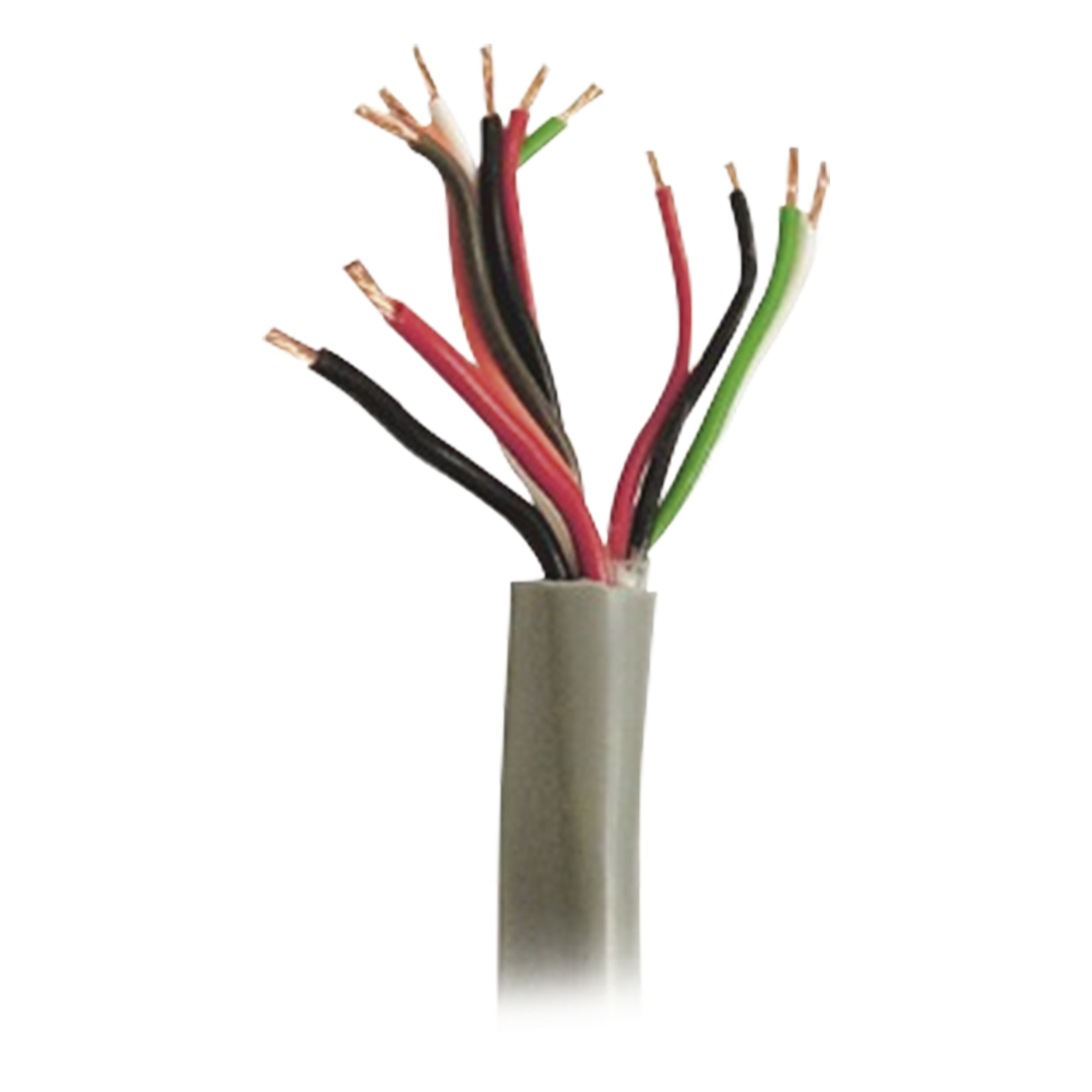 Bobina de 152 Metros (500 Pies) de Cable Compuesto de, 6 y 4 Conductores Calibre 22 y 2 Conductores Calibre 18, para Aplicaciones de Control de Acceso