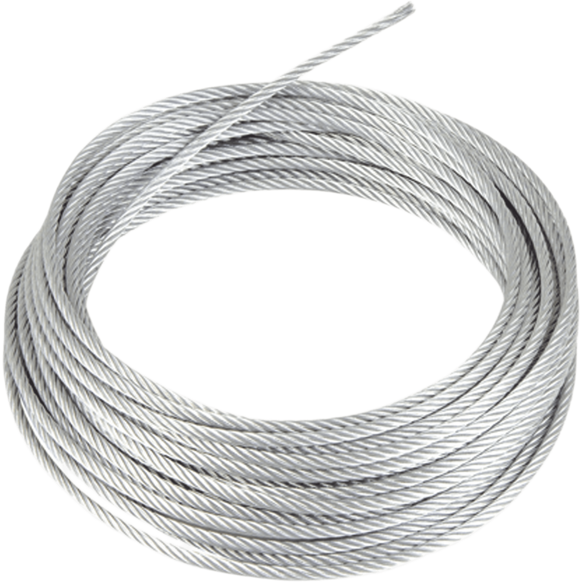 Rollo o carrete de 30 Metros de Retenida de 1/8" de Alta Resistencia, Galvanizado clase A.