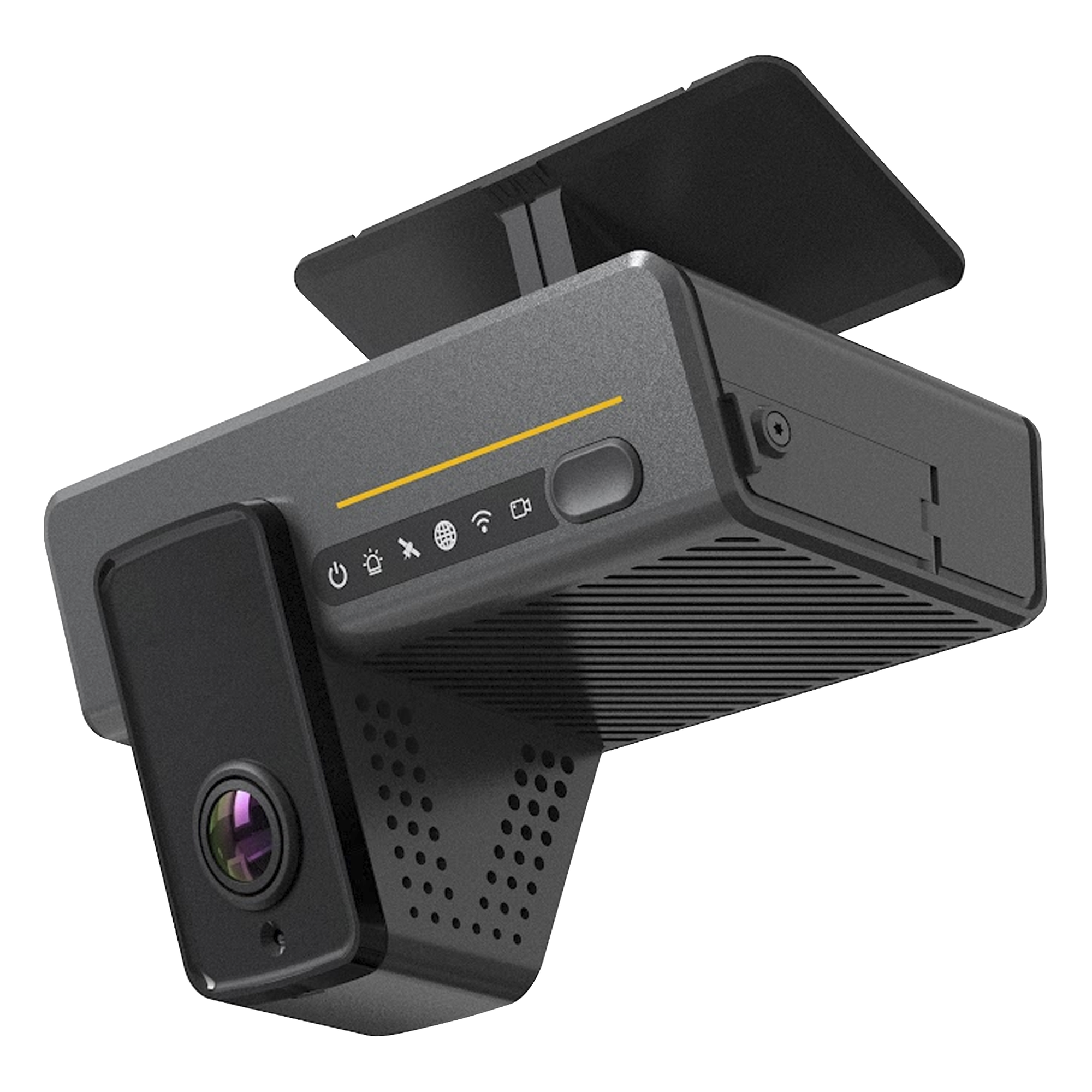 Dashcam / Multiplataforma / Medición de Combustible / Solución ADAS y DSM Integrado / Almacenamiento en Memorias Micro SD / Soporta 4G y GPS — STREAMAX · SKU XMRDASHCAMADPLUS