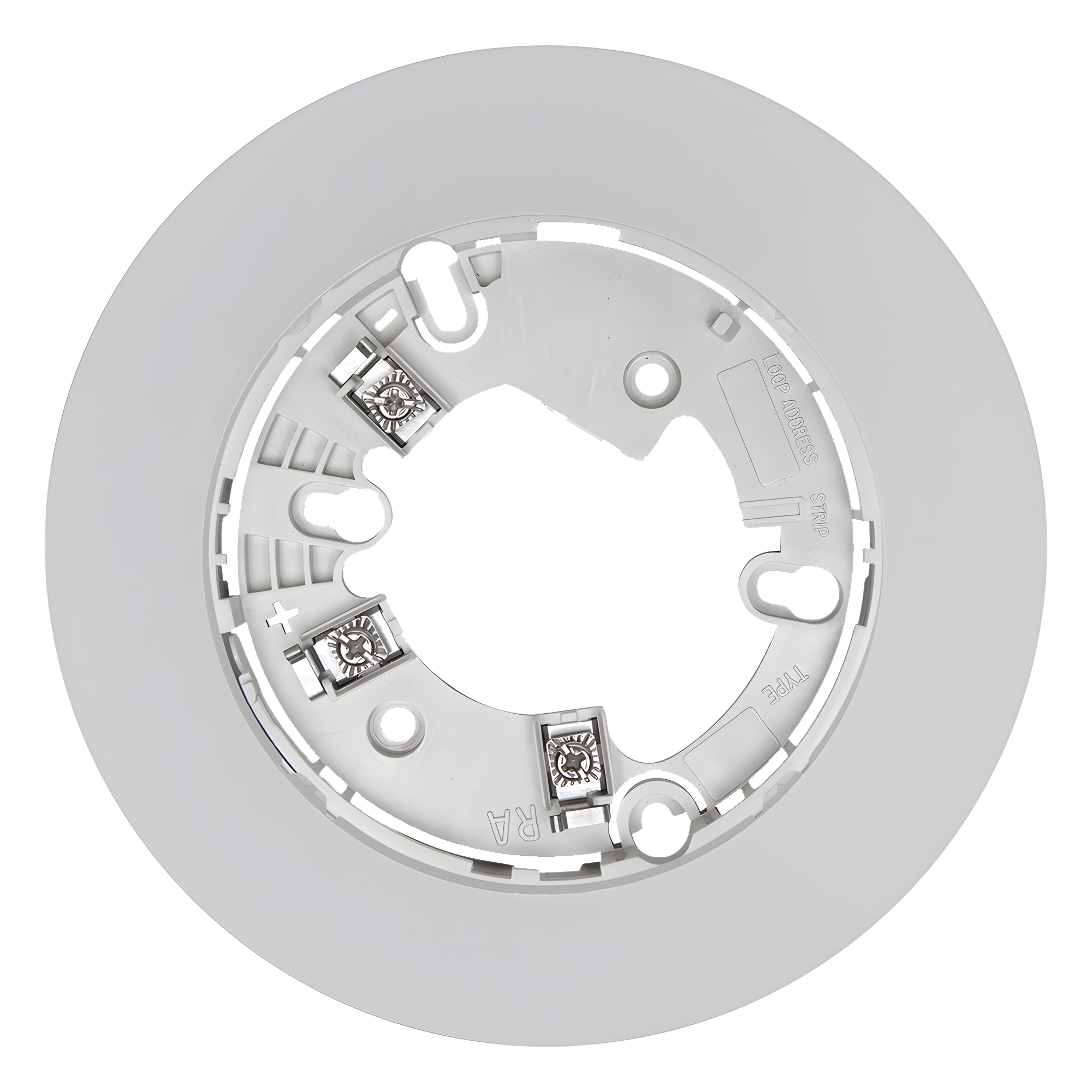 Base de 6 Pulgadas / Para detectores Notifier, Farenhyt, Silent Knight y Fire-Lite / Color Blanco — SYSTEM SENSOR · SKU B300-6