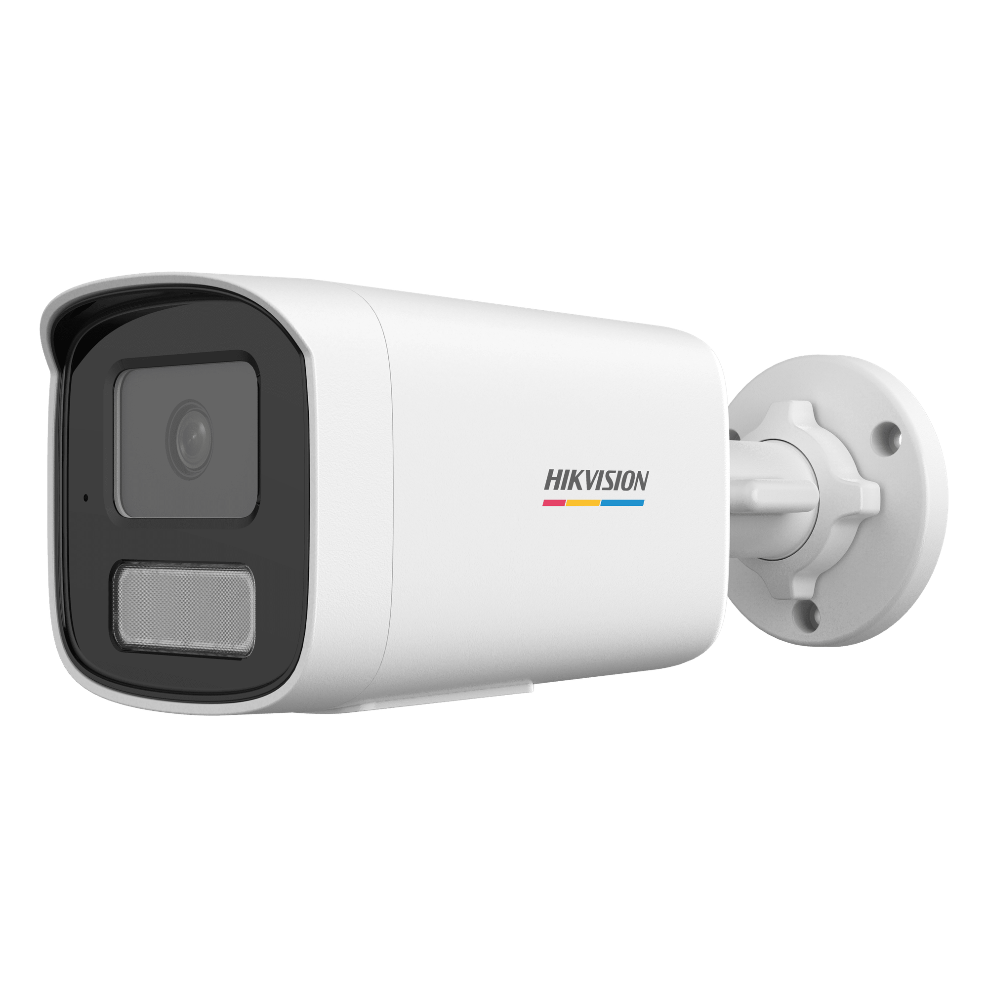 [ColorVu 3.0 + MD 3.0]Bala IP 4 Megapixel / Lente 4 mm / 50 mts IR + 50 mts Luz Blanca / Micrófono Integrado / Motion Detection 3.0 / Exterior IP67 / WDR 120 dB / PoE / Micro SD — HIKVISION · SKU DS-2CD1T47G3-LIUF