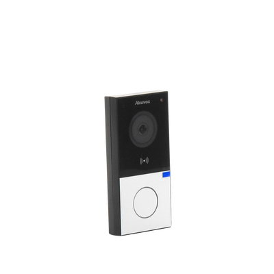 DOORBELL / WIFI / 100% en la Nube / POE / Bluetooth / NFC / Lector de Tarjetas MIFARE / Notificación en APP / Llamada Telefónica / SIP / ONVIF / IP65 / Cámara 2 MP / Botón con Iluminación / Control de 1 Puerta