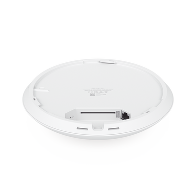 Access Point UniFi U7 Pro Max con 8 streams espaciales / para Techo o Pared / Tribanda (2.4/5/6GHz) / Radio Dedicado a Escaneo Espectral / Puerto 2.5 GbE / +500 clientes / POE+ (No incluido) / Para alta densidad de usuarios en escenarios exigentes 