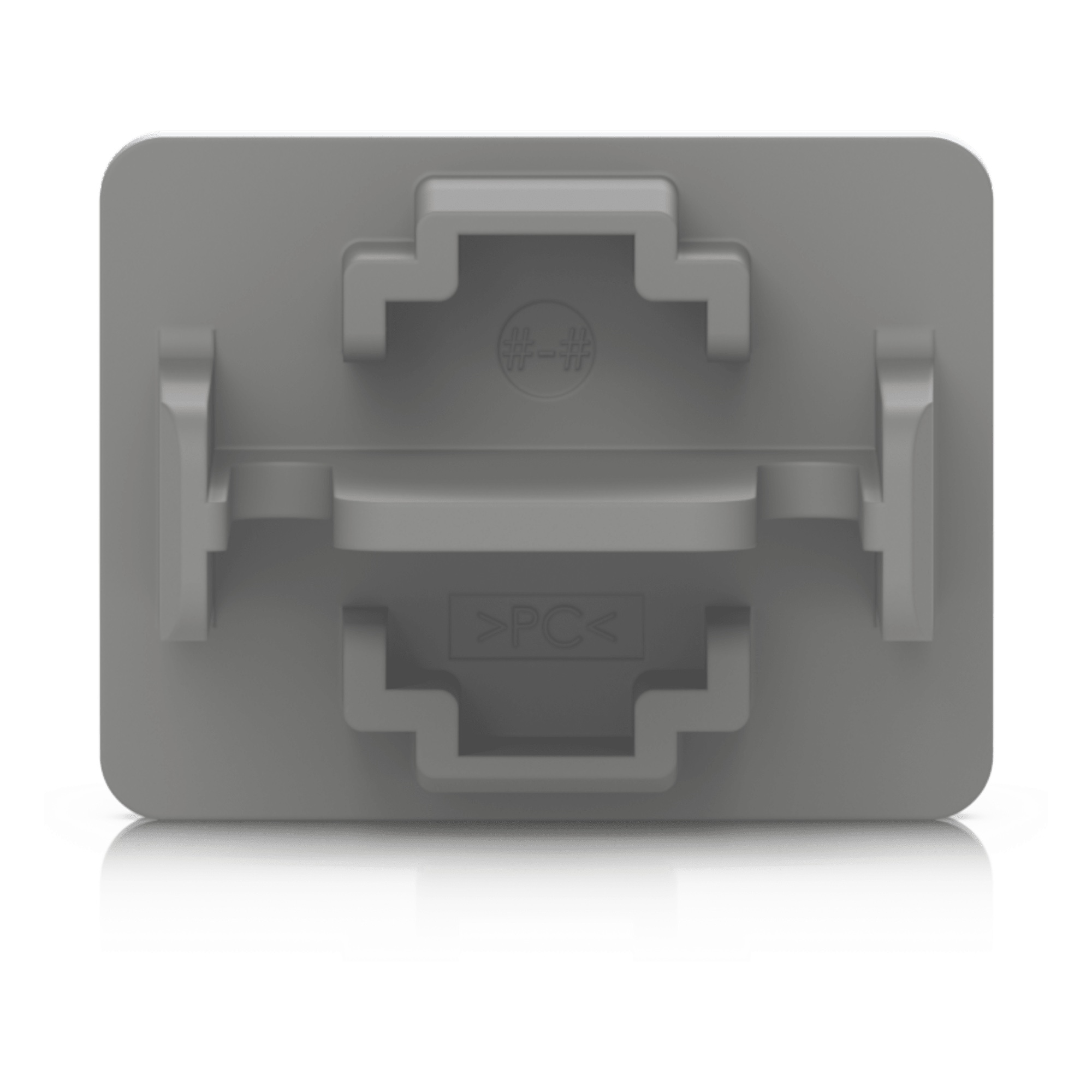 Cubierta Protectora RJ45 / 24 Piezas / Policarbonato / Sin Herramientas / Diseño UniFi