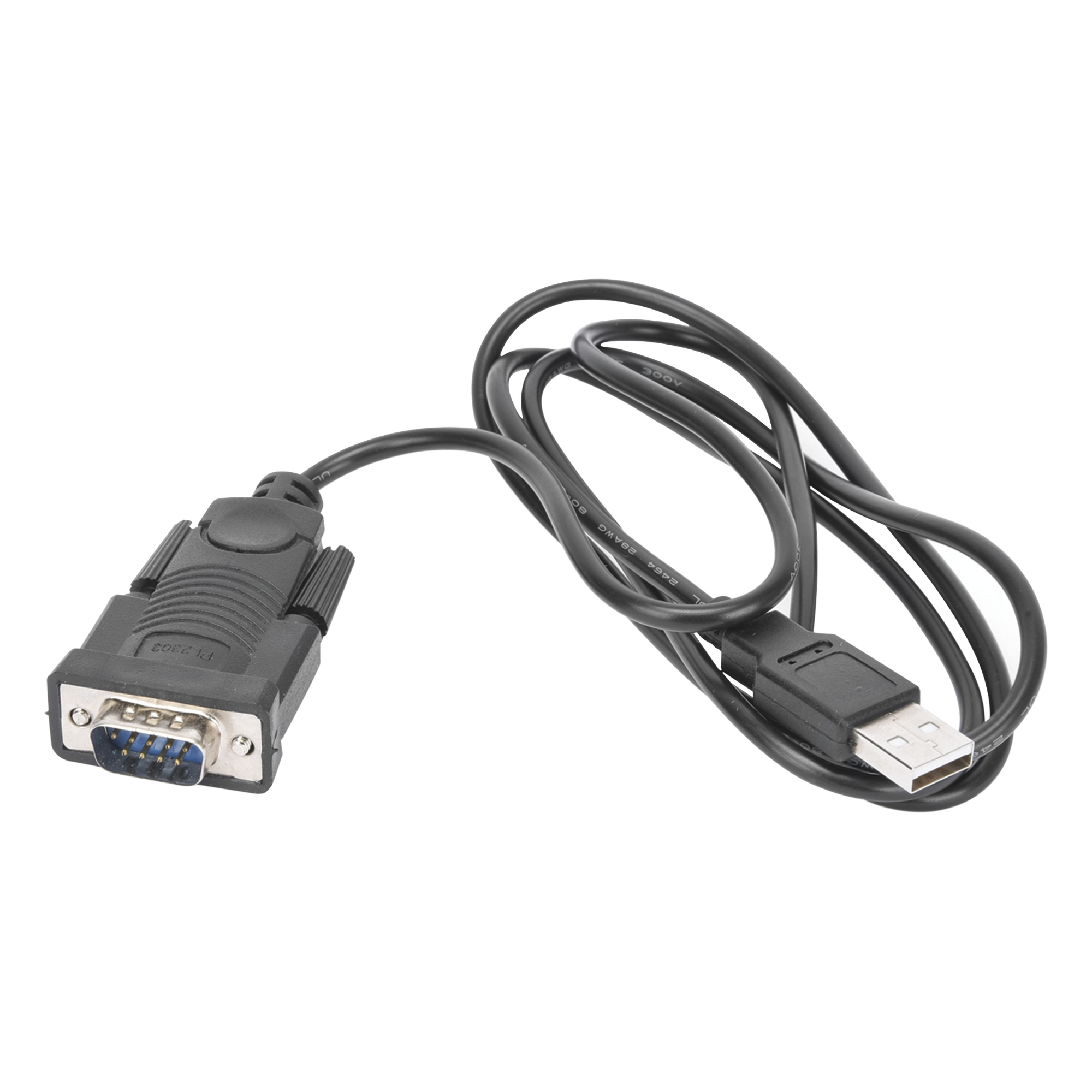 Convertidor USB a Serial / DB9 / 230 Kbps / Cable 1.5 m (4.9 ft) / Plug and Play / Windows 7 a 11 — TXPRO · SKU TXUSBDB9