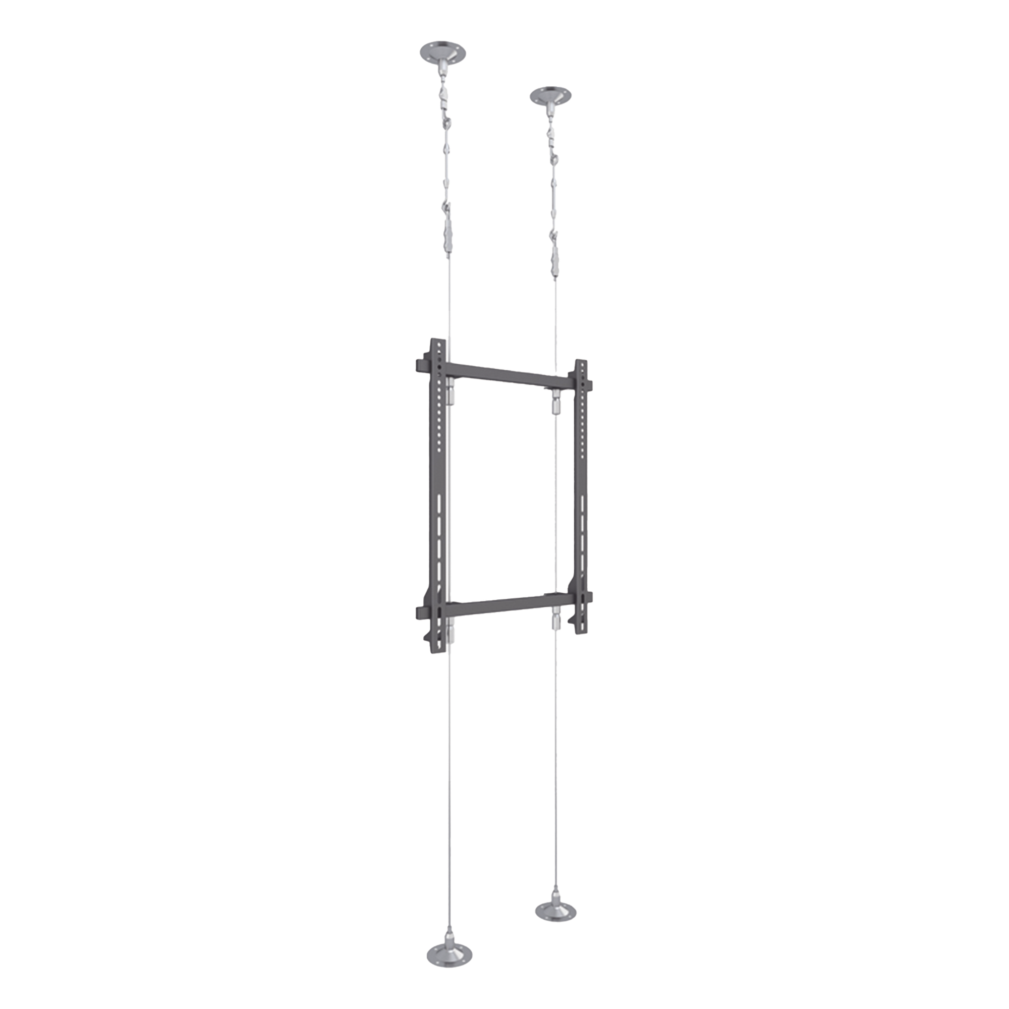 Montaje Cableado de Acero| Suelo a Techo| Capacidad Máx. de Carga 30kg| Para Pantallas de 32" ~ 75"| VESA 400 x 600 — EPCOM INDUSTRIAL · SKU EMWS1U