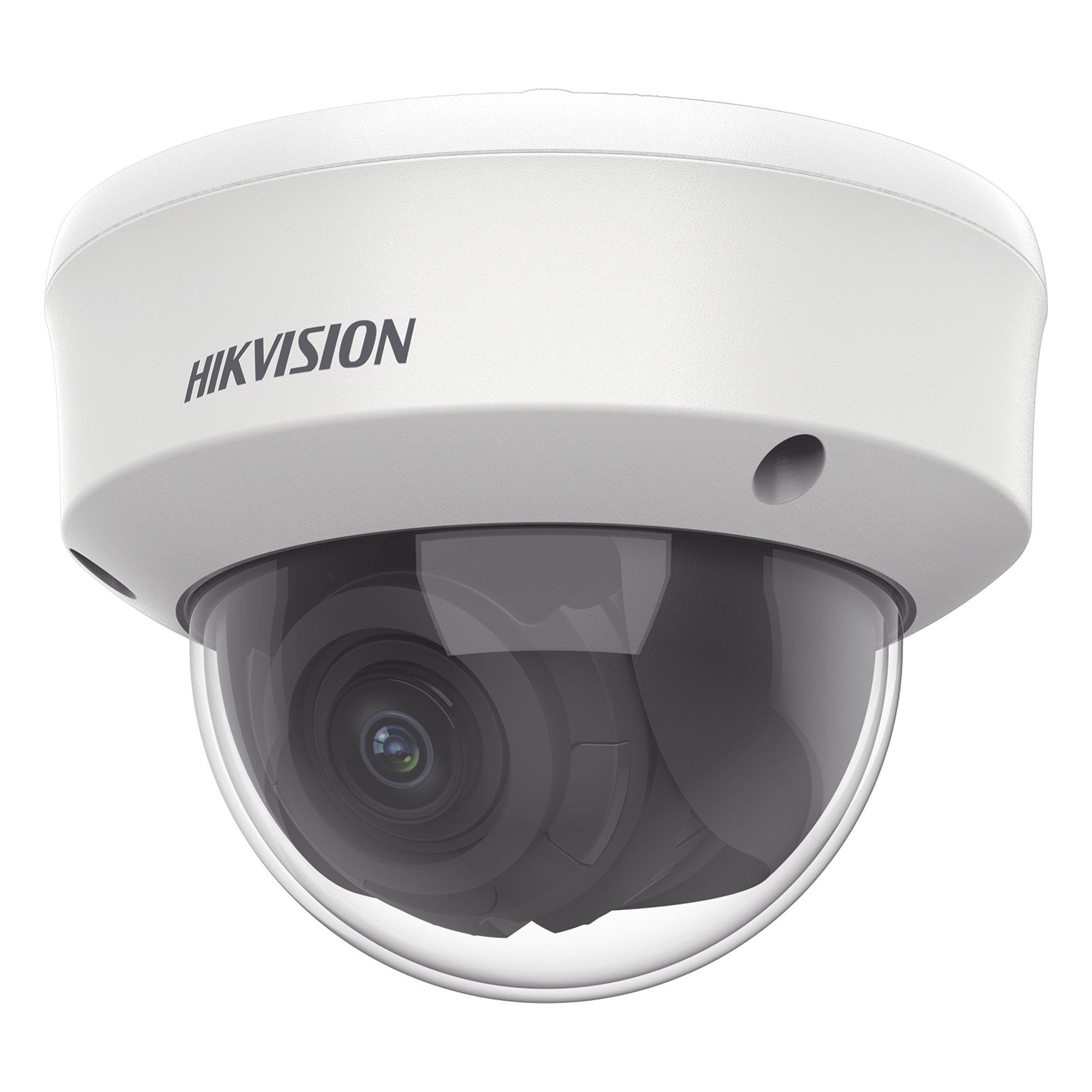 Domo TURBOHD 2 Megapixel (1080p) / Lente Varifical 2.7 a 13.5 mm / 40 mts IR EXIR / Exterior IP67 / IK10 / dWDR / Ultra Baja Iluminación / 12 Vcc — HIKVISION · SKU DS-2CE5AD0T-VPIT3F(C)
