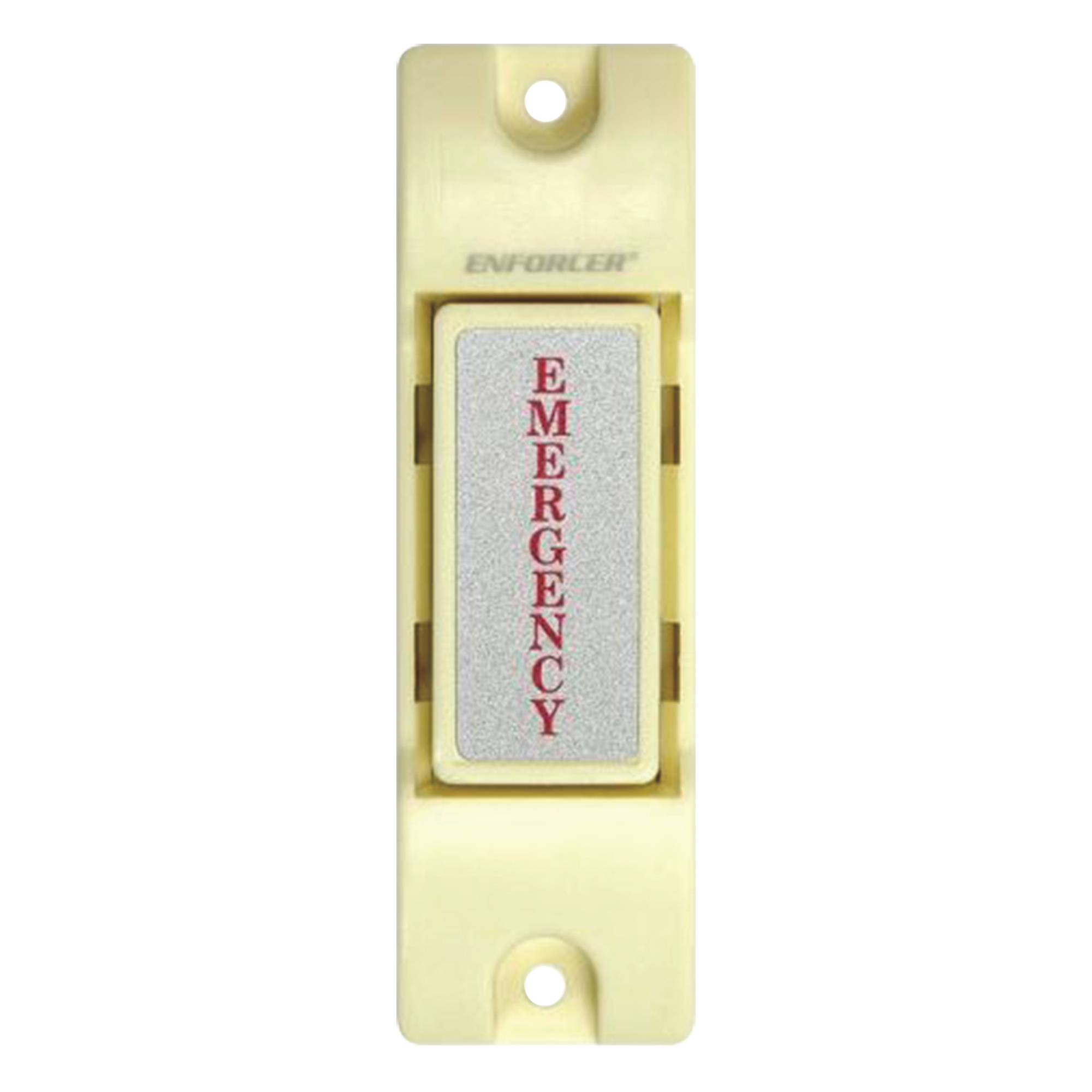 Botón de Emergencia / Botón de Pánico / Ideal como botón de pánico / Montaje de Superficie / Relevador NC/NO Momentáneo / Uso con Sirenas y Estrobos / Ideal para Control de Acceso — ENFORCER SECOLARM · SKU SS-075CQ