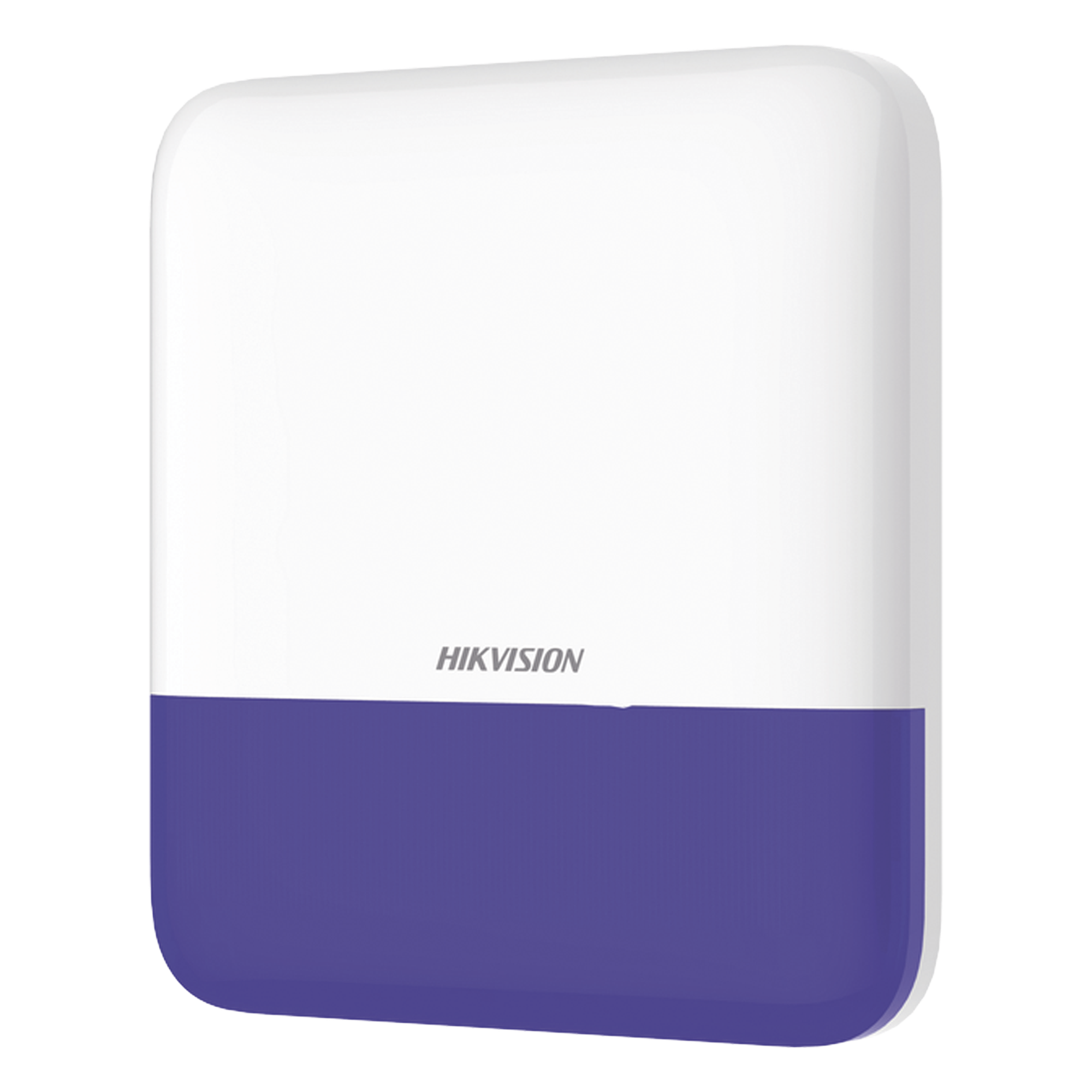 (AX PRO) Sirena Inalámbrica con Estrobo Azul para Exterior IP65 / 110 dB — HIKVISION · SKU DS-PS1-E-WB/B