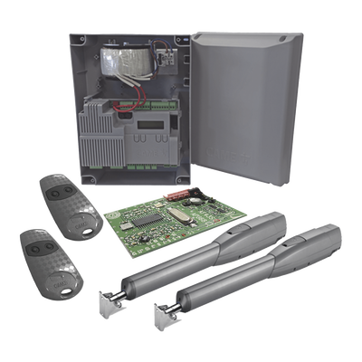 Kit de Operadores ATS para Puertas Abatibles de hasta 5 Metros y 400 Kg / Uso Intensivo