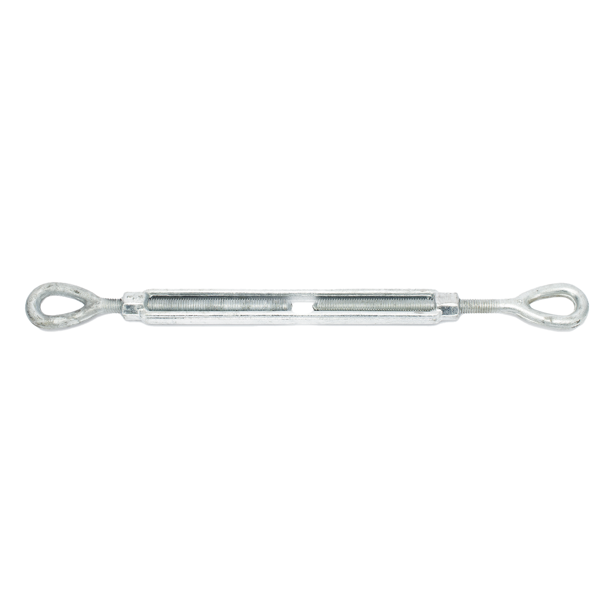 Tensor de 1/2" x 9" Acero Forjado OJO-OJO Galv. Inmersión en Caliente (Carga Max. 2200 lbs).