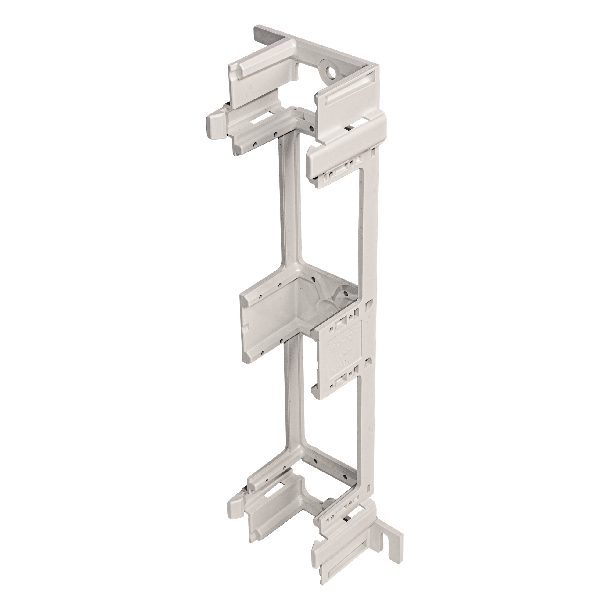 Bracket para Montaje de Regleta S66, Acepta 1 regleta M150, 6 conectores de 25 pares — SIEMON · SKU S89D